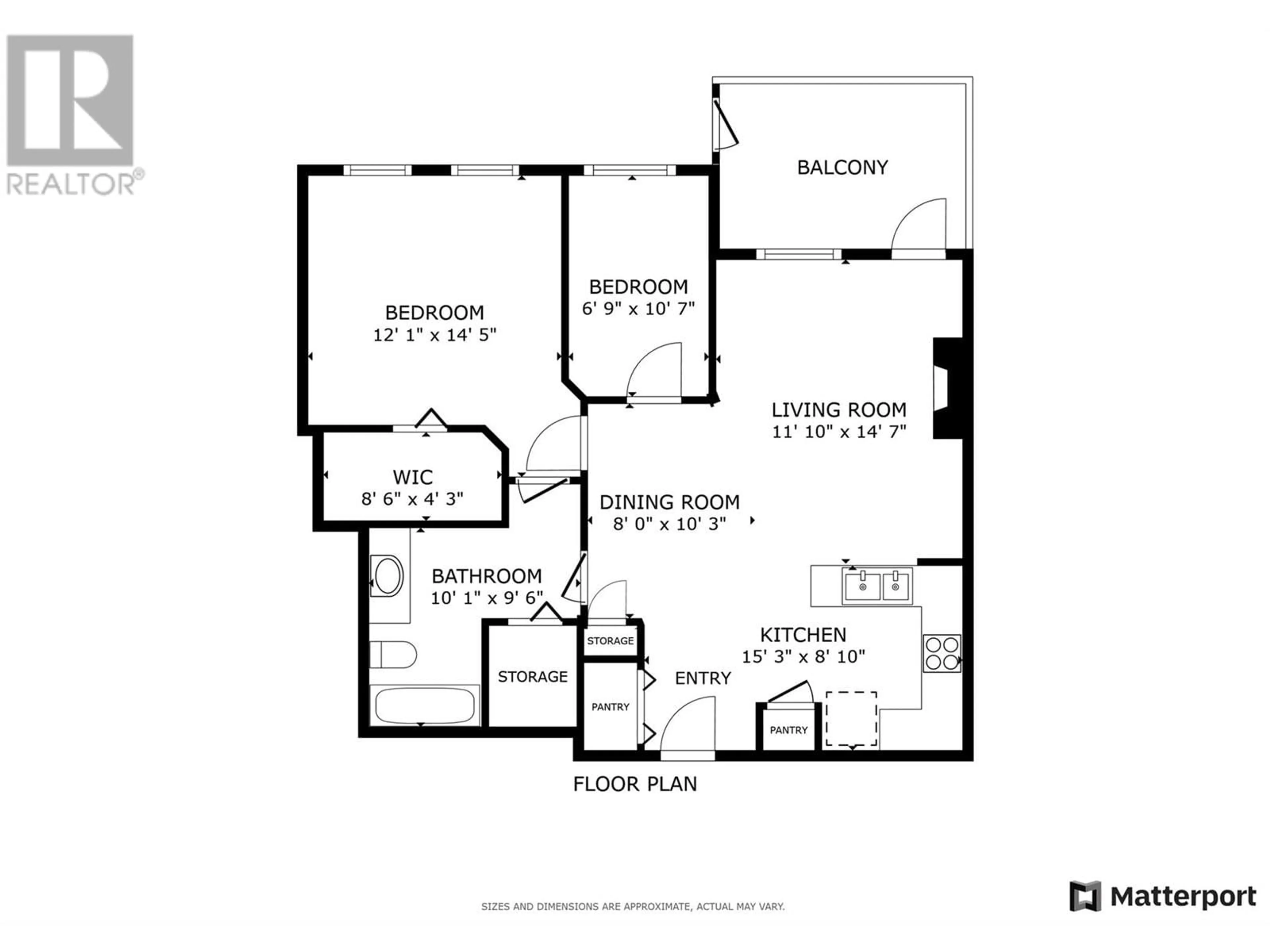 Floor plan for 113 - 2551 SHORELINE DRIVE, Lake Country British Columbia V4V2P2