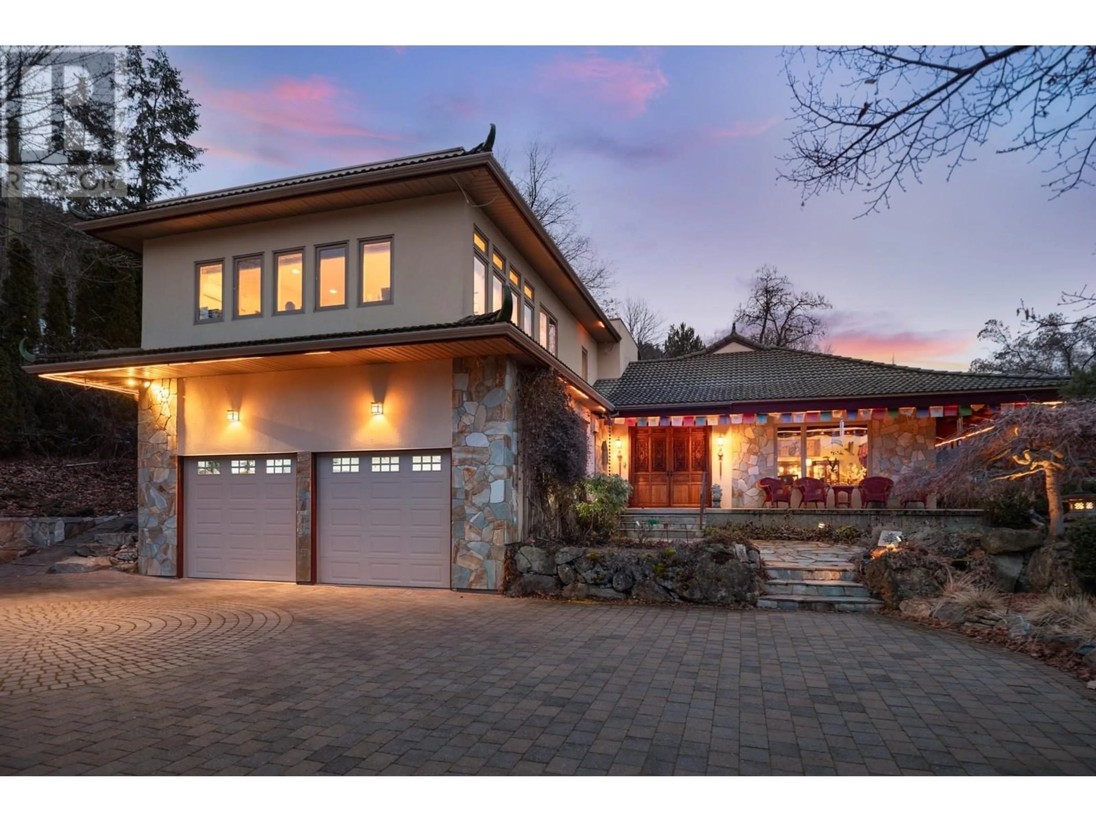 Home with brick exterior material, street for 8809 OKANAGAN LANDING ROAD, Vernon British Columbia V1H1J9