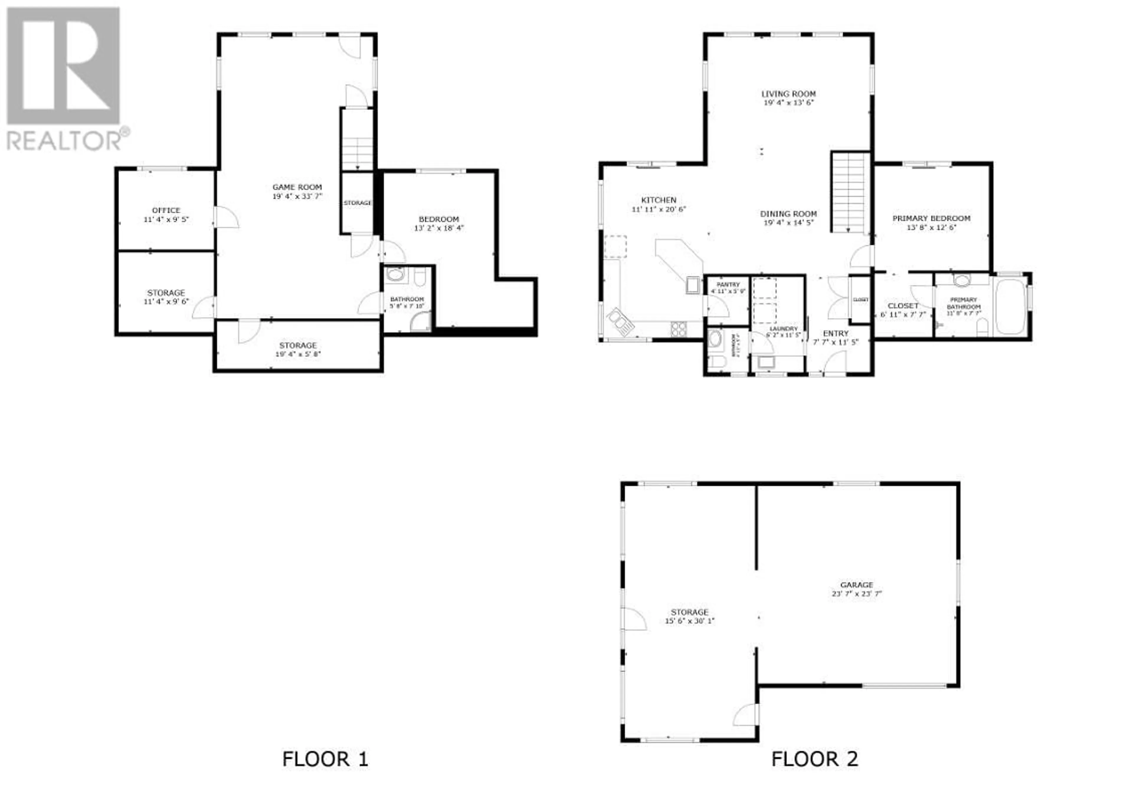 Floor plan for 1433 SUGAR LAKE ROAD, Cherryville British Columbia V0E2G2