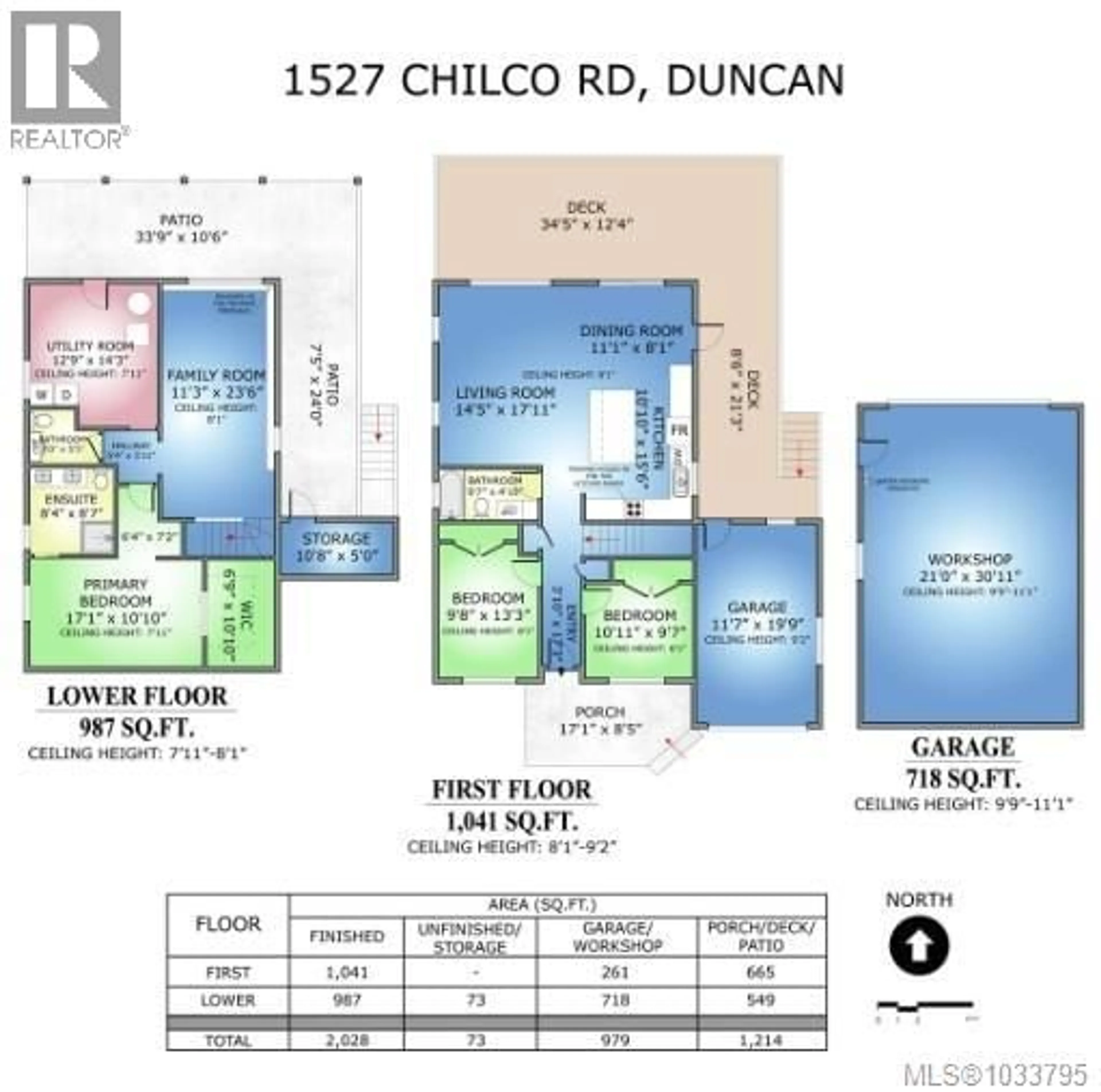 Floor plan for 1527 CHILCO ROAD, Crofton British Columbia V0R1R0