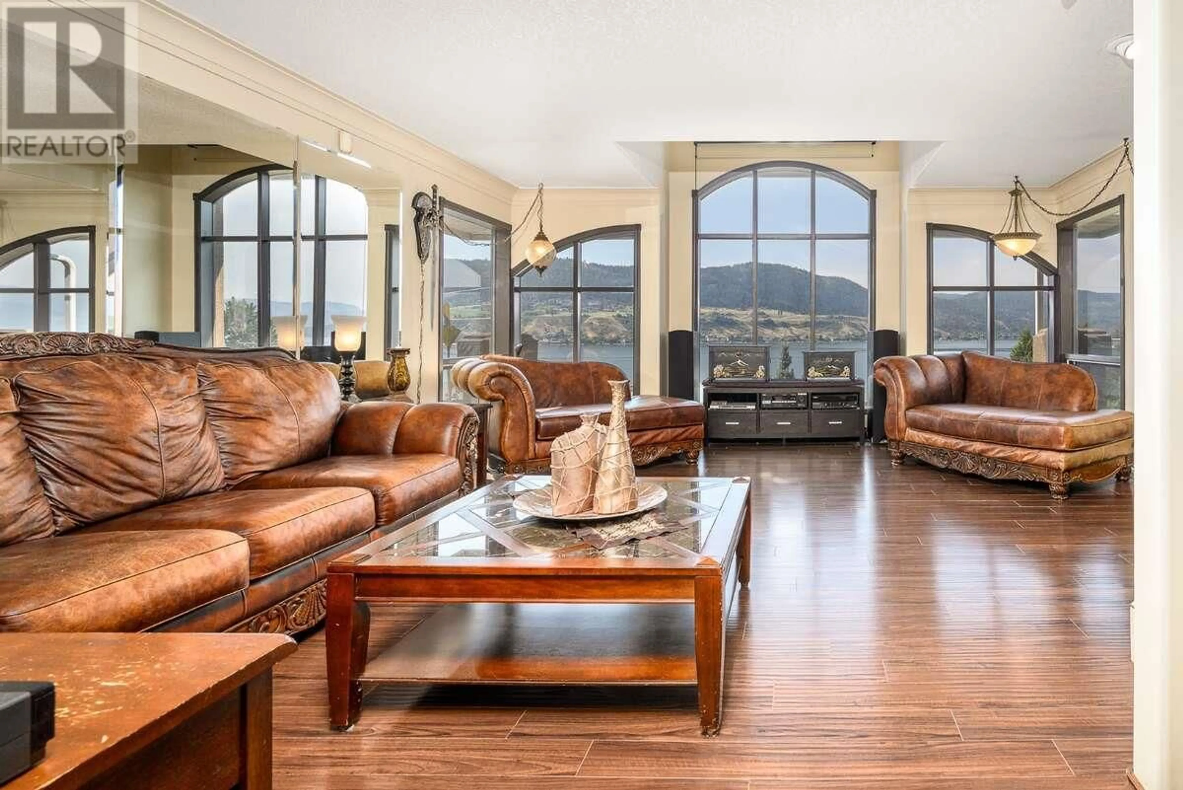Living room with furniture, unknown for 7959 TRONSON ROAD, Vernon British Columbia V1T6L7