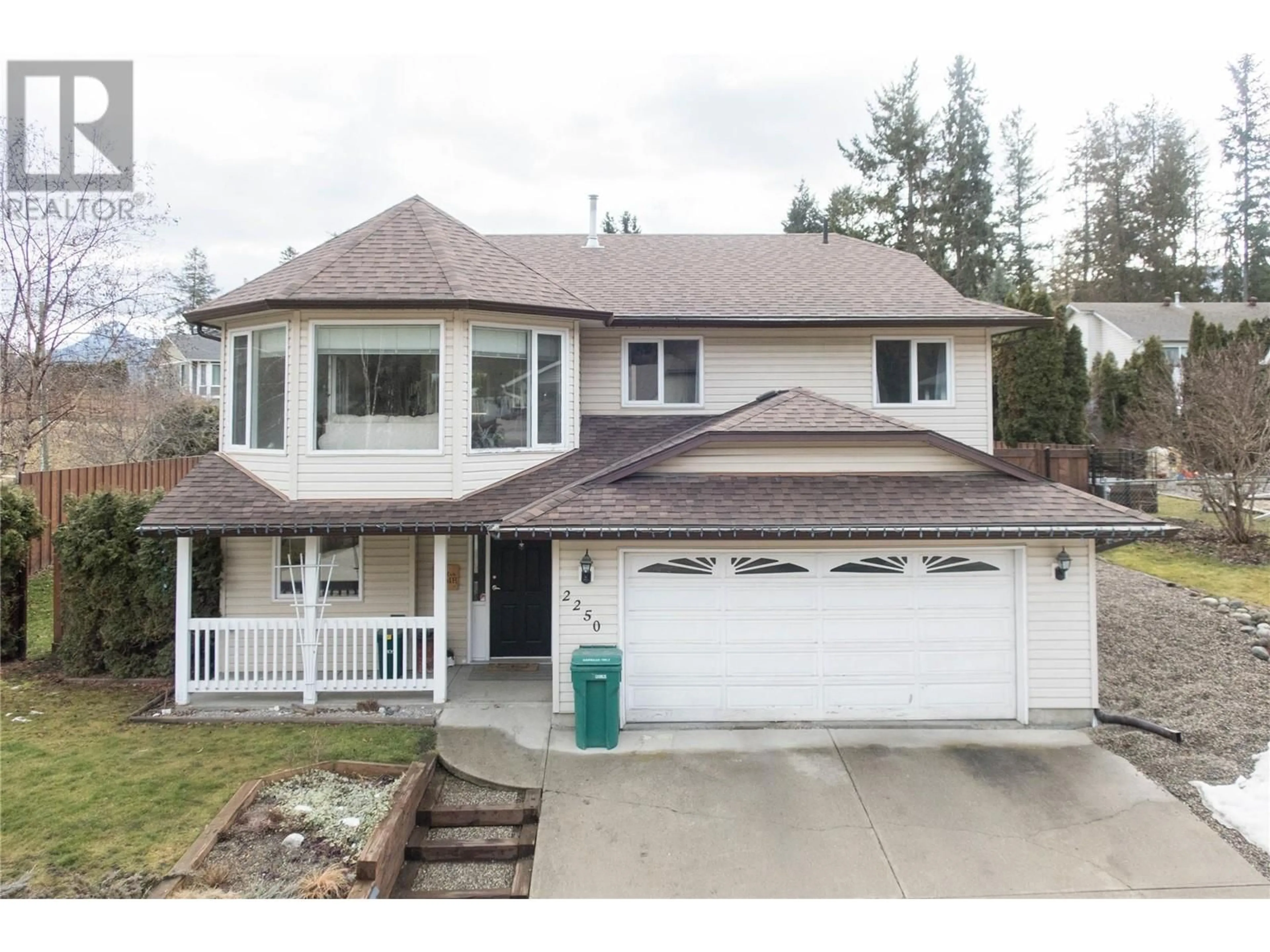 Home with vinyl exterior material, street for 2250 Linea Crescent Lot# 10, Lumby British Columbia V0E2G0