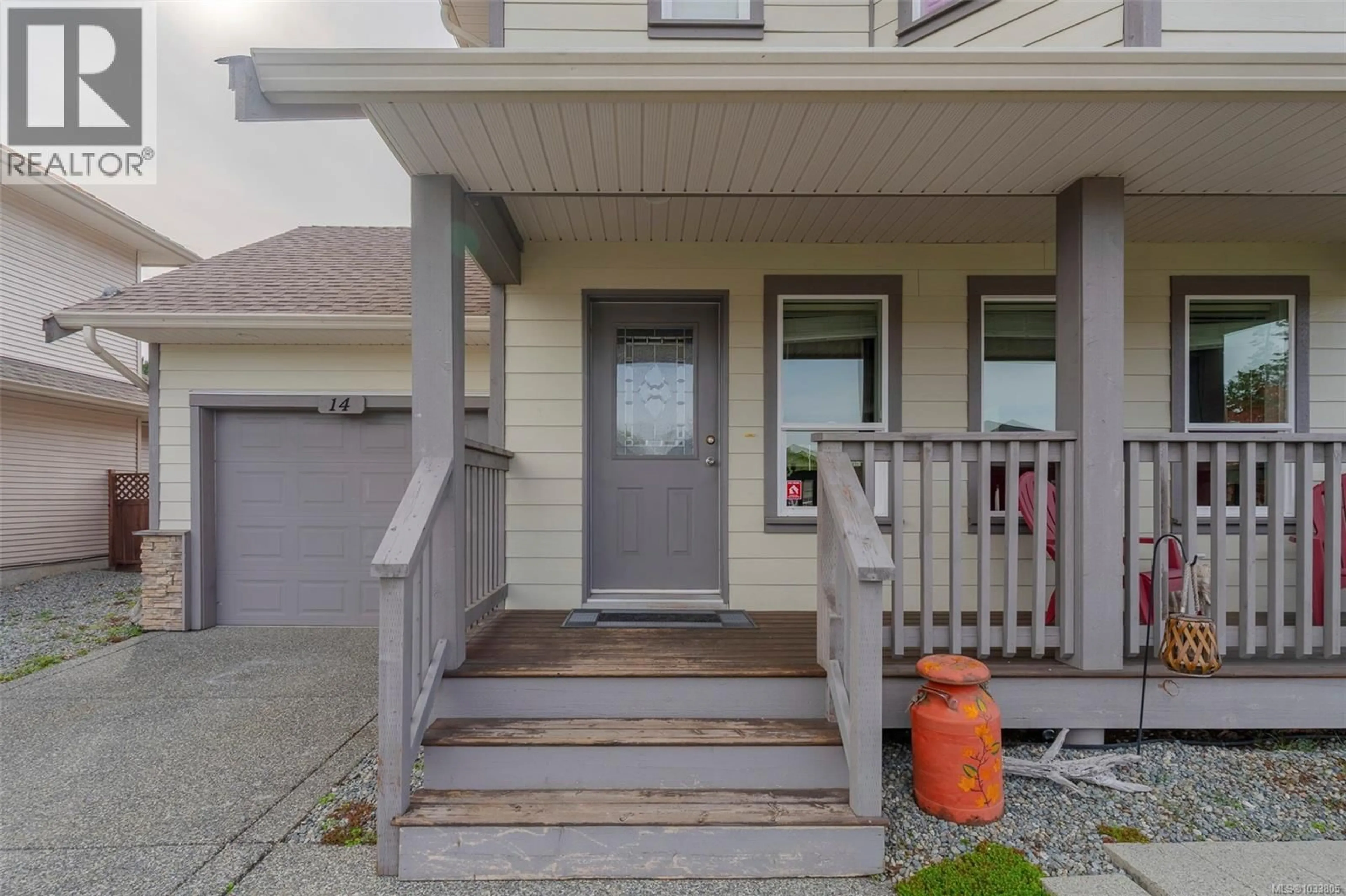 Home with vinyl exterior material, street for 14 - 9650 ASKEW CREEK DRIVE, Chemainus British Columbia V0R1K3