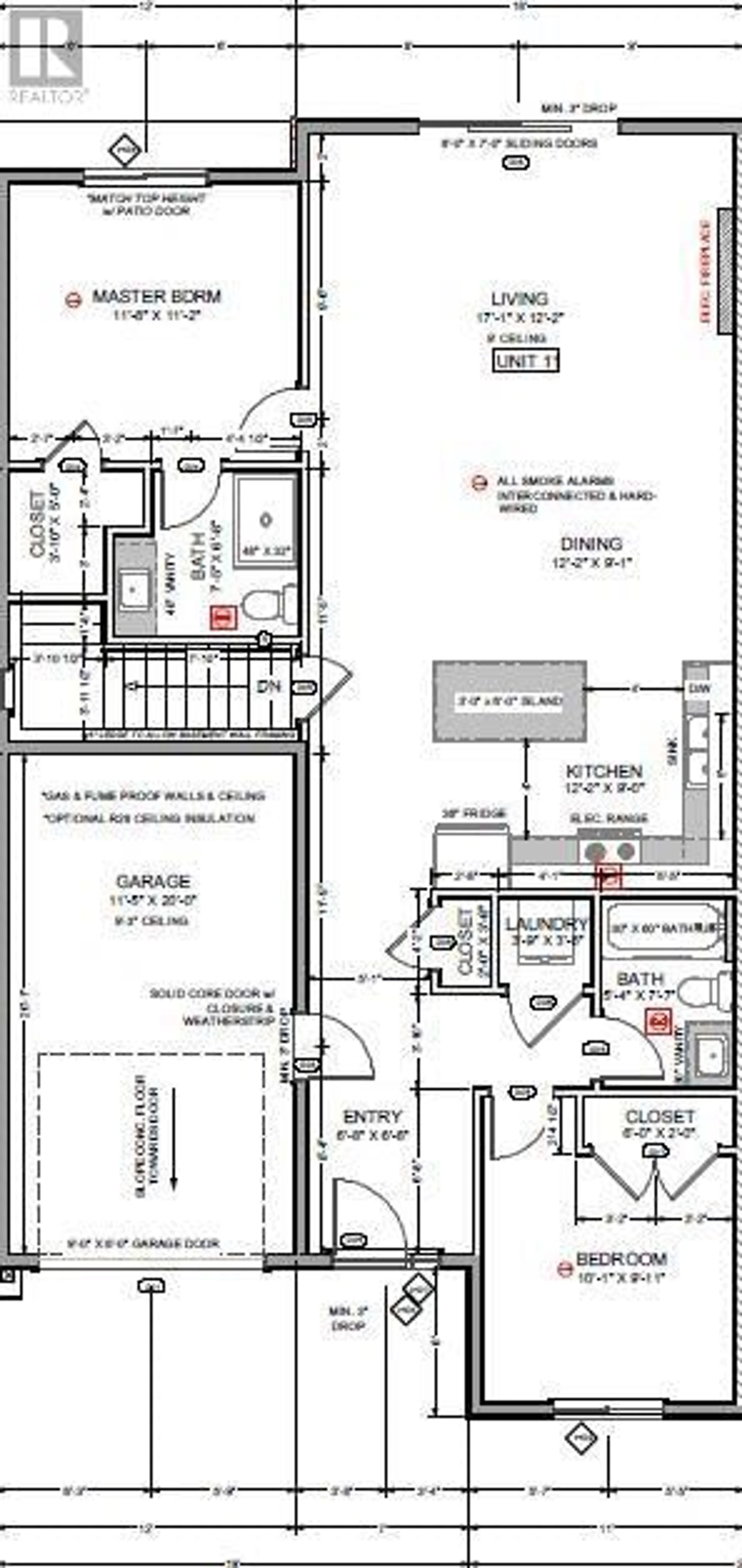 Floor plan for 11 - 220 SHEPHERD ROAD, Chase British Columbia V0E1M0