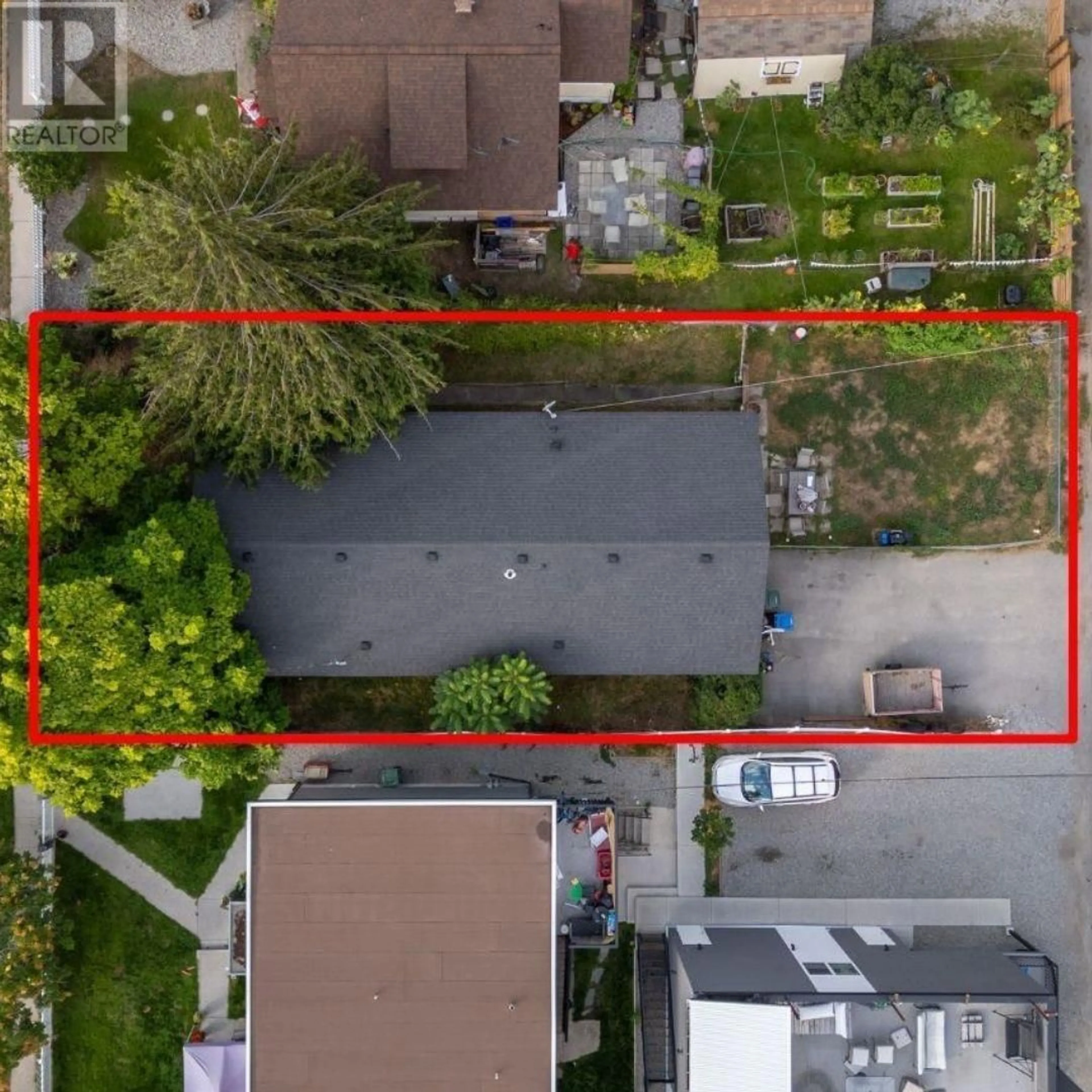 A pic from outside/outdoor area/front of a property/back of a property/a pic from drone, street for 330 VAN HORNE STREET, Penticton British Columbia V2A4K5