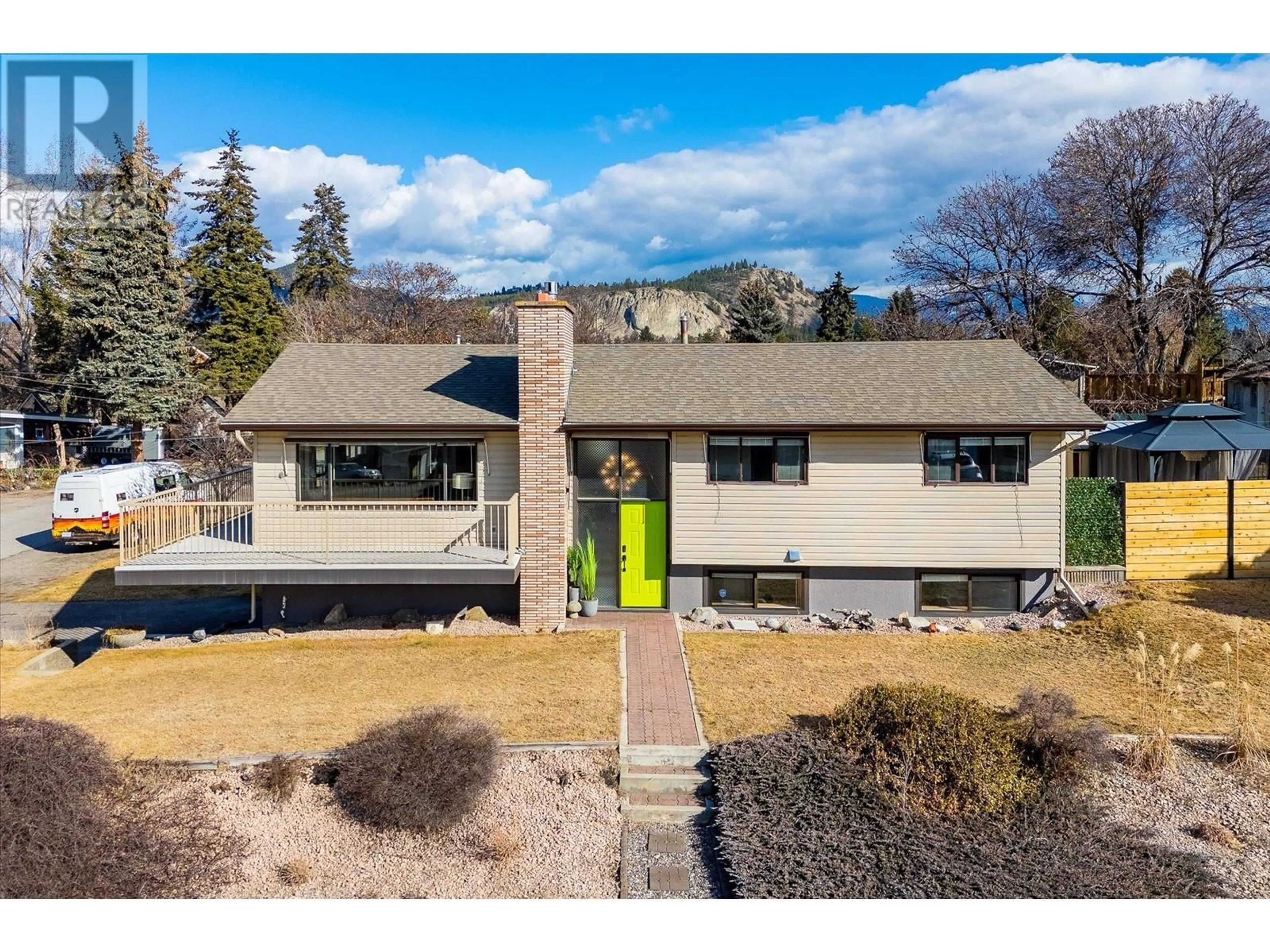 A pic from outside/outdoor area/front of a property/back of a property/a pic from drone, unknown for 1359 Highland Drive S, Kelowna British Columbia V1Y3V9