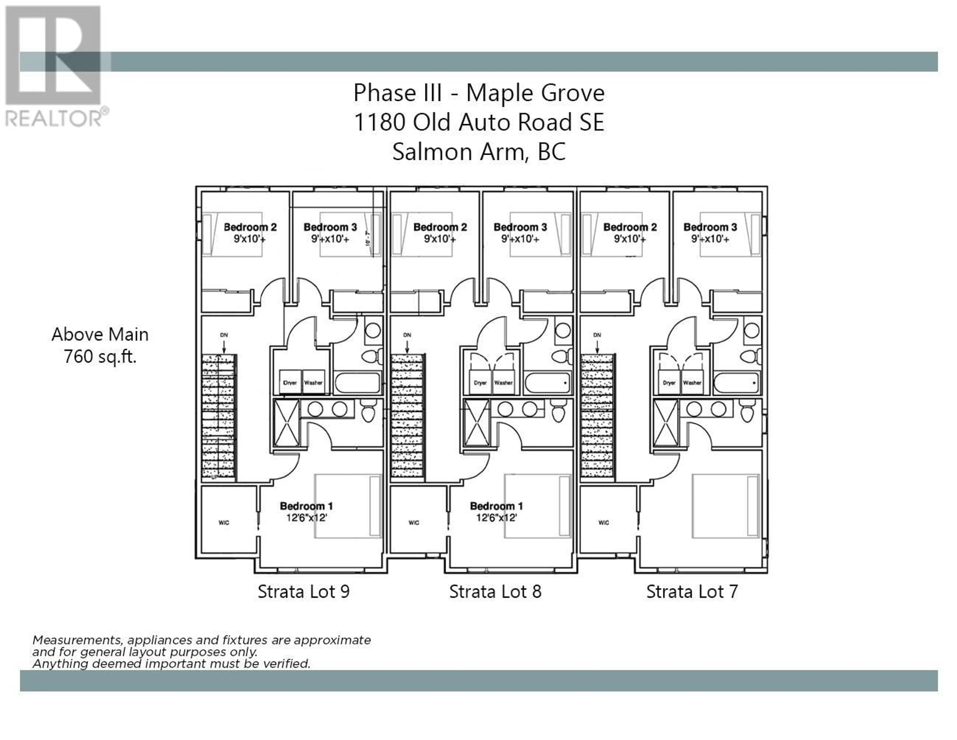 Floor plan for 5 - 1180 OLD AUTO ROAD SOUTHEAST, Salmon Arm British Columbia V1E2P5
