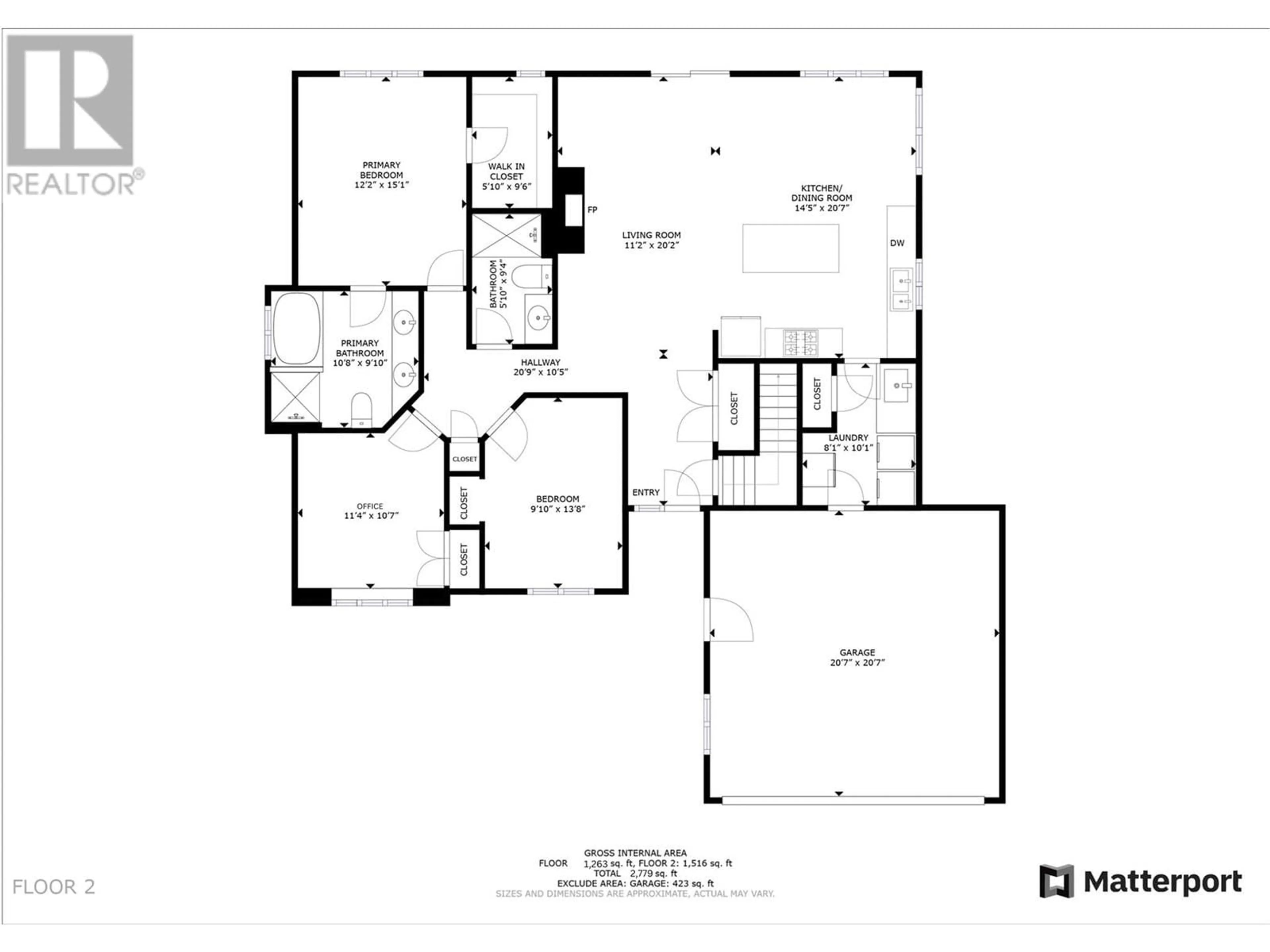 Floor plan for 465 4 STREET, Vernon British Columbia V1H1Z1