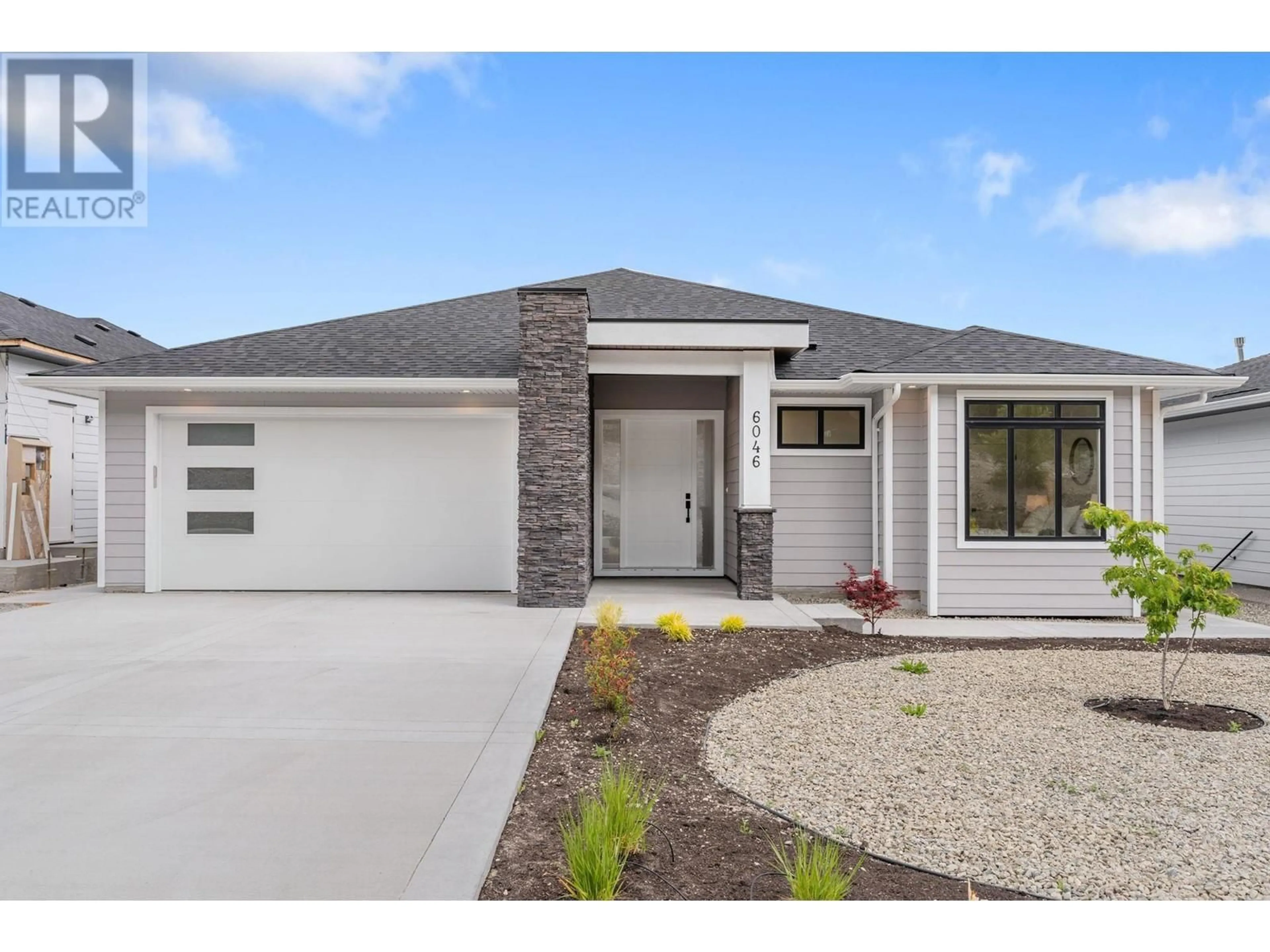 Home with vinyl exterior material, street for 6046 GERRIE ROAD, Peachland British Columbia V0H1X4