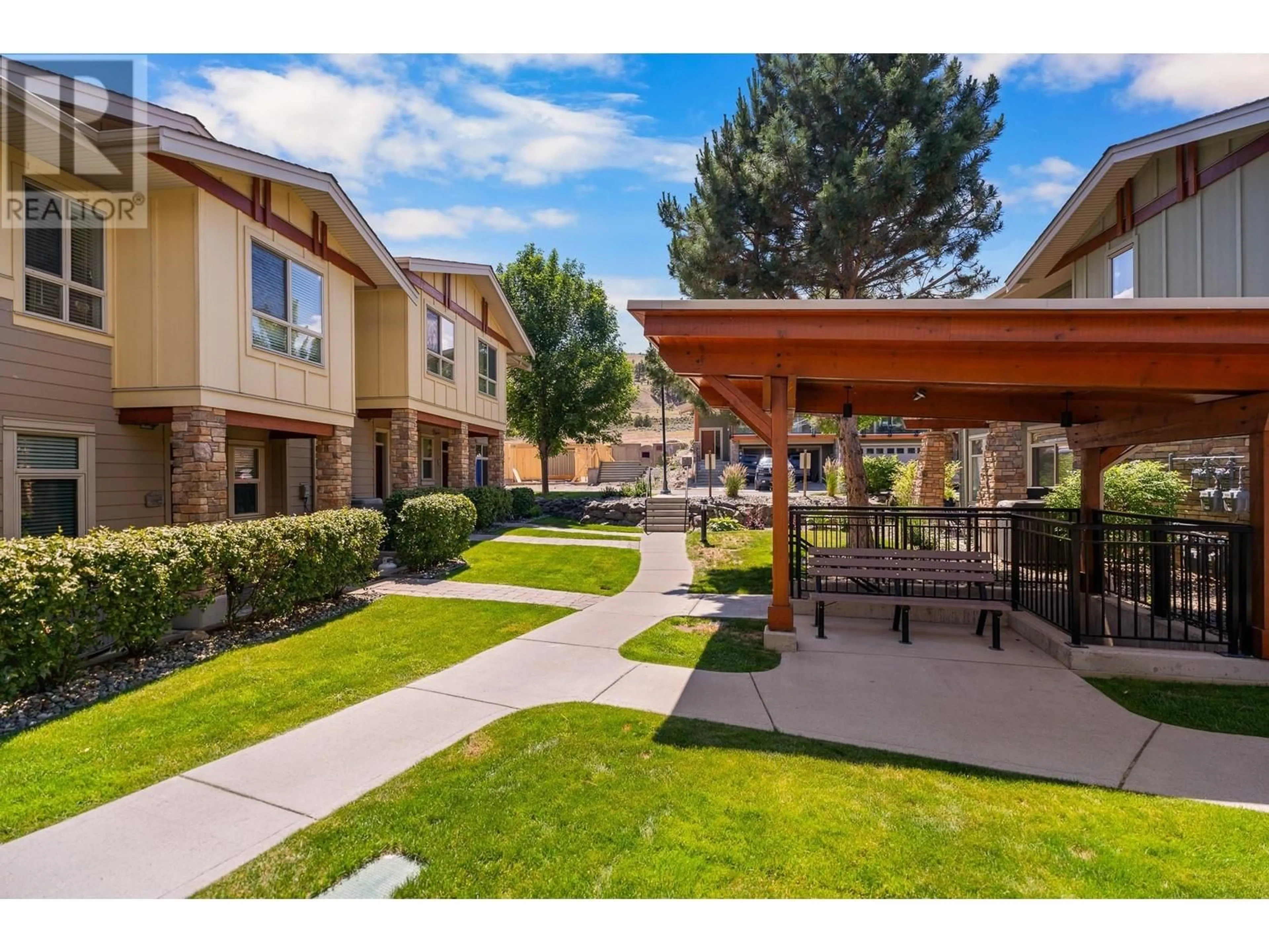 Patio, mountain view for 29 - 130 COLEBROOK ROAD, Kamloops British Columbia V1S0B4