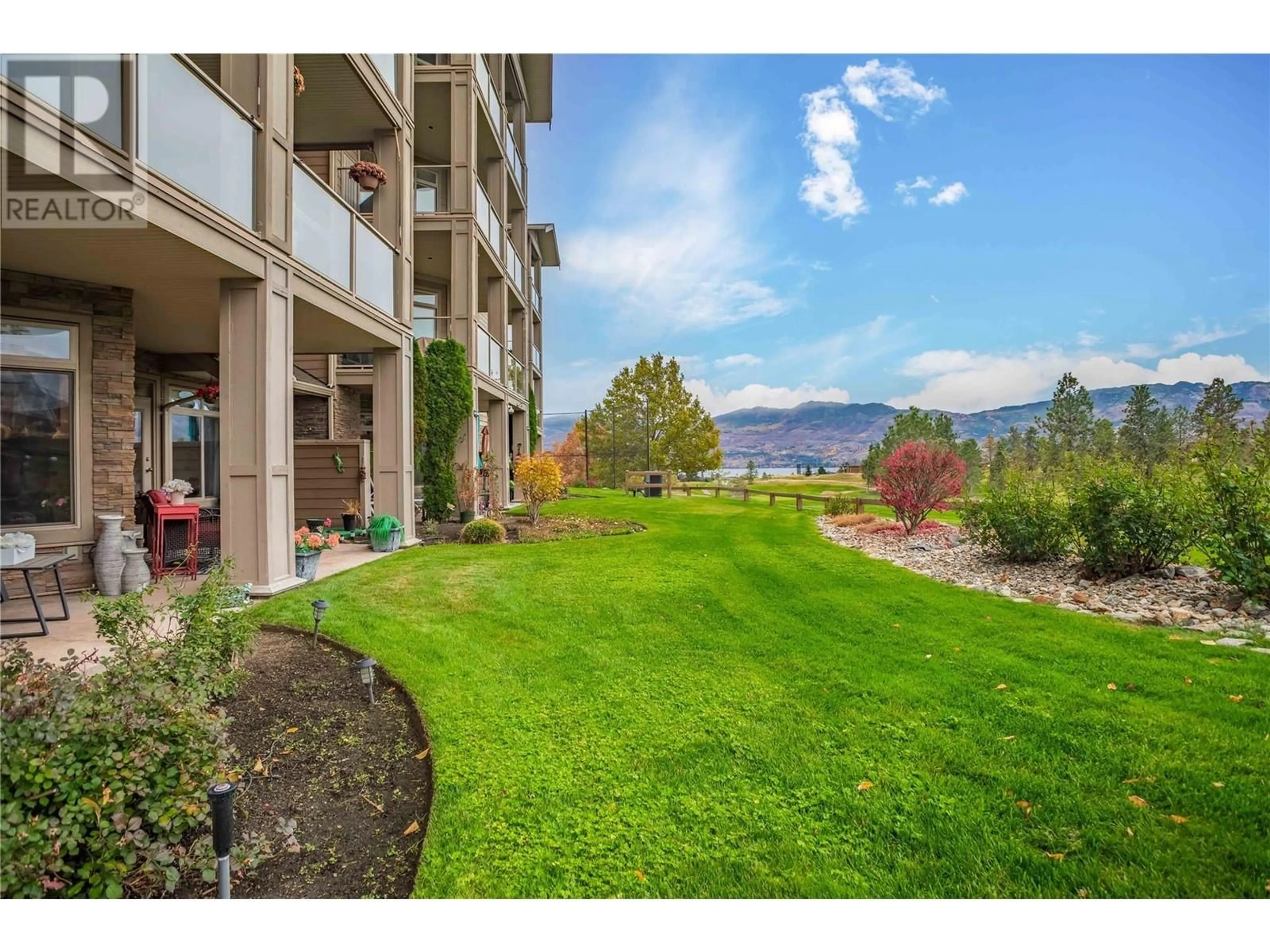 Patio, water/lake/river/ocean view for 107 - 3545 CARRINGTON ROAD, West Kelowna British Columbia V4T3A1