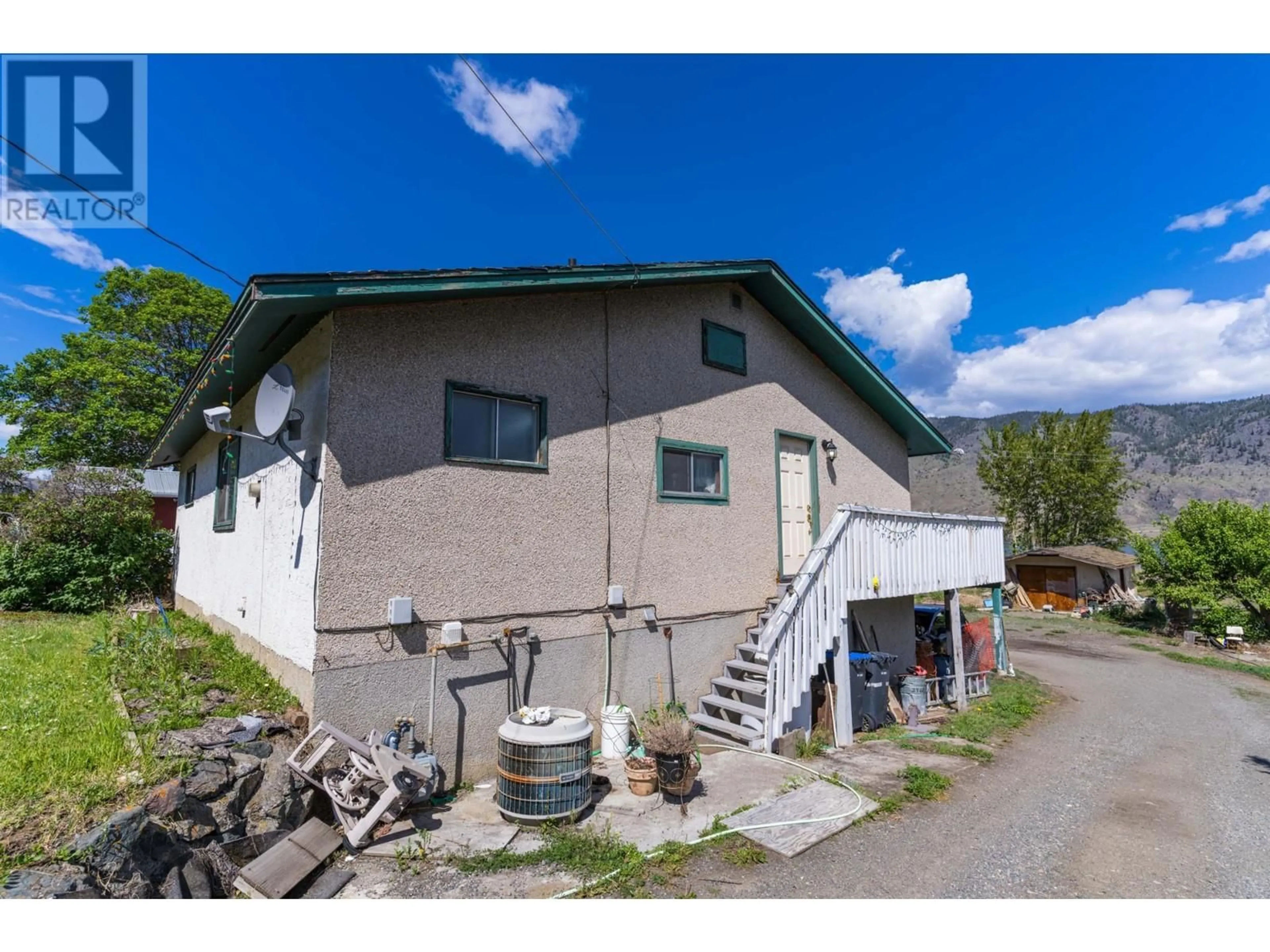A pic from outside/outdoor area/front of a property/back of a property/a pic from drone, unknown for 6825 SAVONA ACCESS ROAD, Kamloops British Columbia V0K2J0