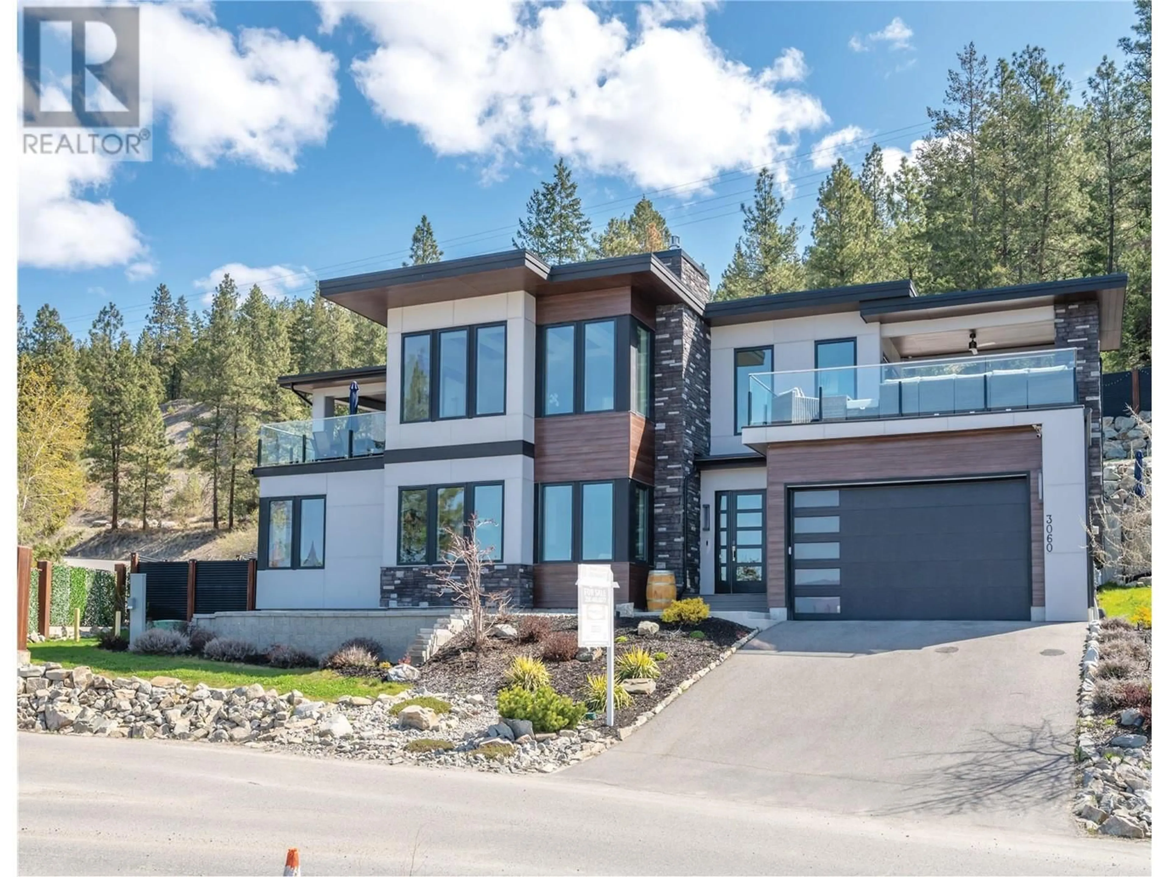 Home with brick exterior material, mountain view for 3060 OUTLOOK WAY, Naramata British Columbia V0H1N1