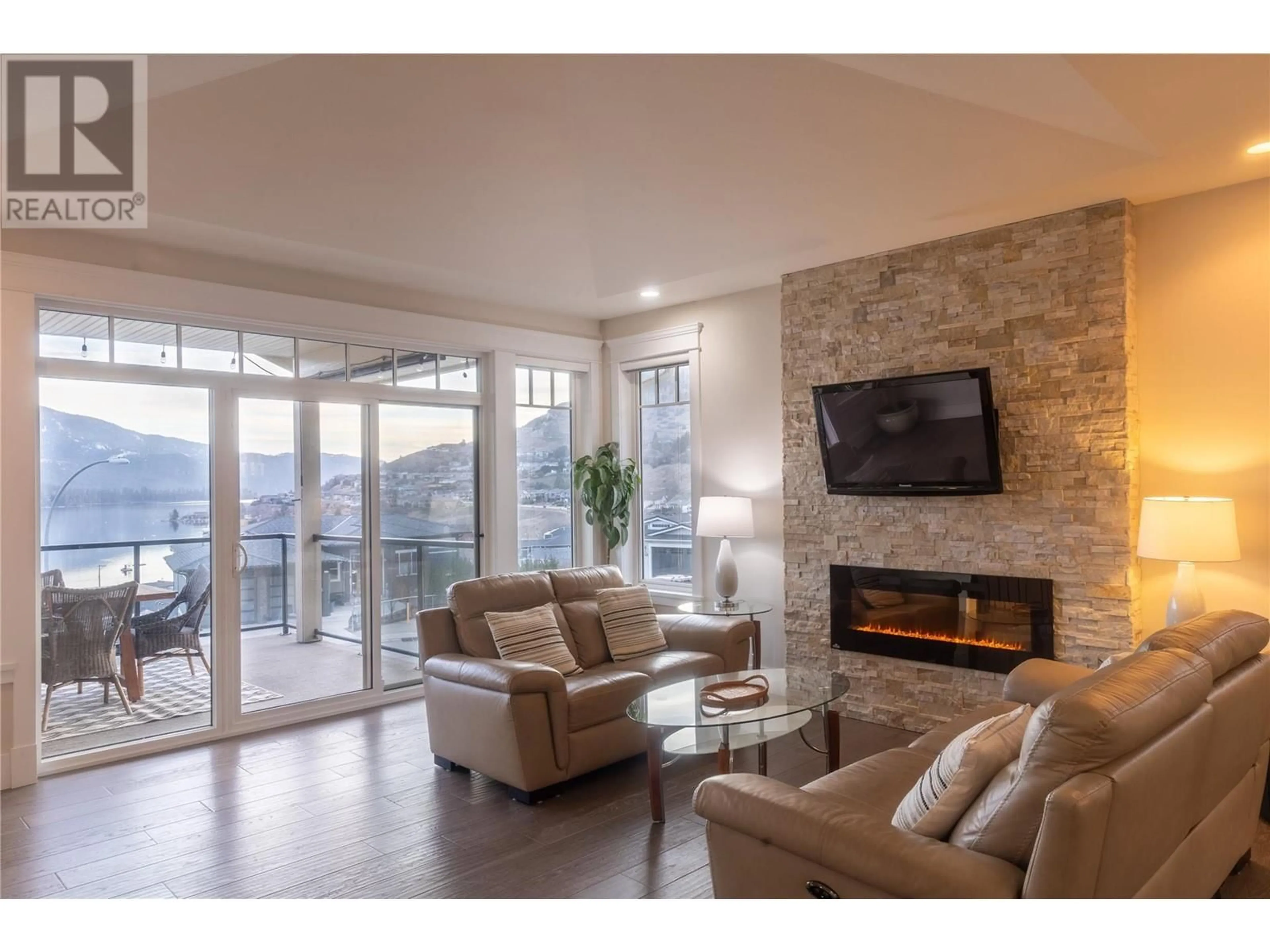 Living room with furniture, unknown for 7229 Edgewater Place, Coldstream British Columbia V1B4C5