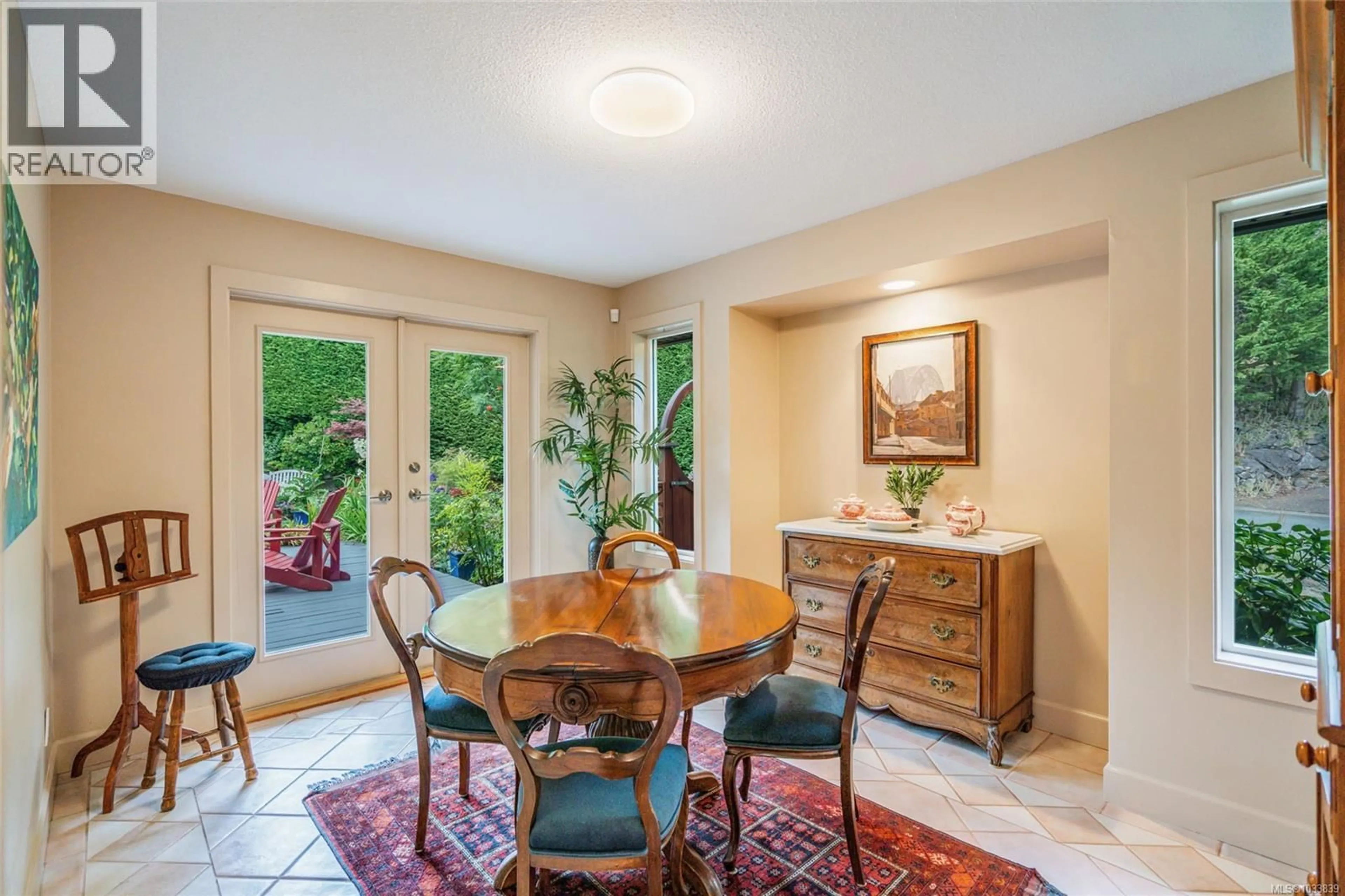 Dining room, ceramic/tile floor for 3383 ROCKHAMPTON ROAD, Nanoose Bay British Columbia V9P9H4