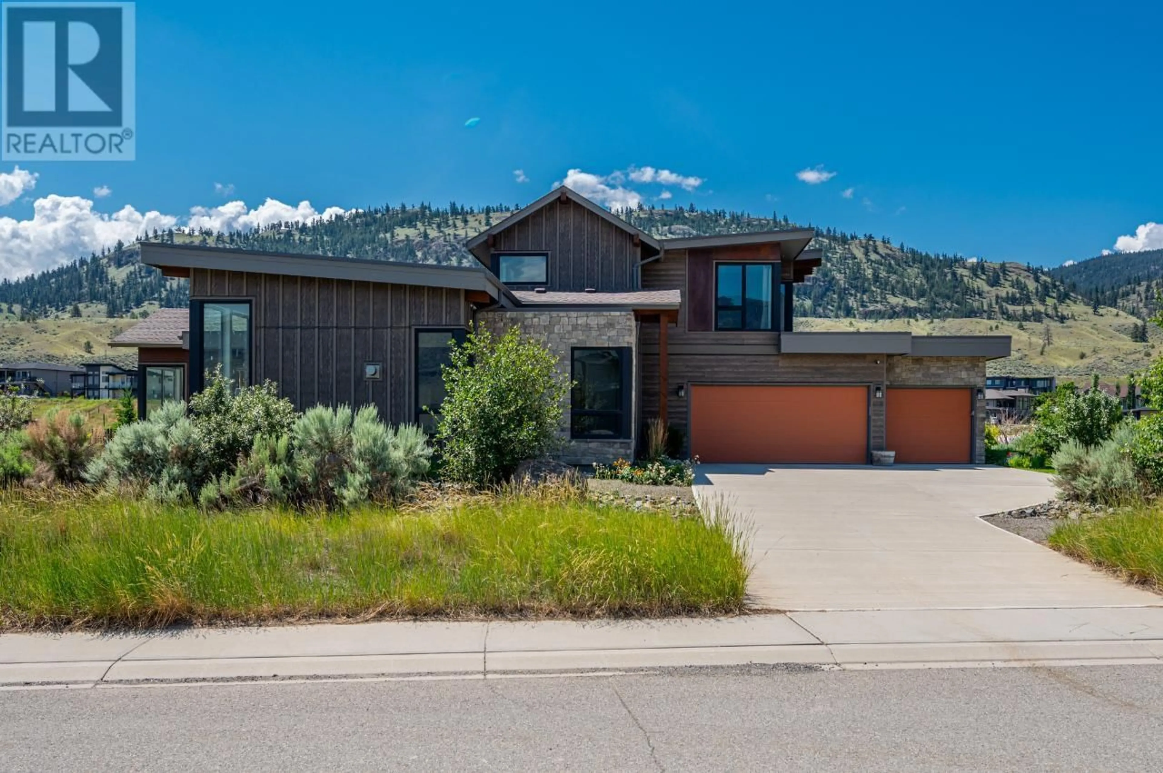 Home with brick exterior material, mountain view for 213 RUE CHEVAL NOIR OTHER, Kamloops British Columbia V1S0B3