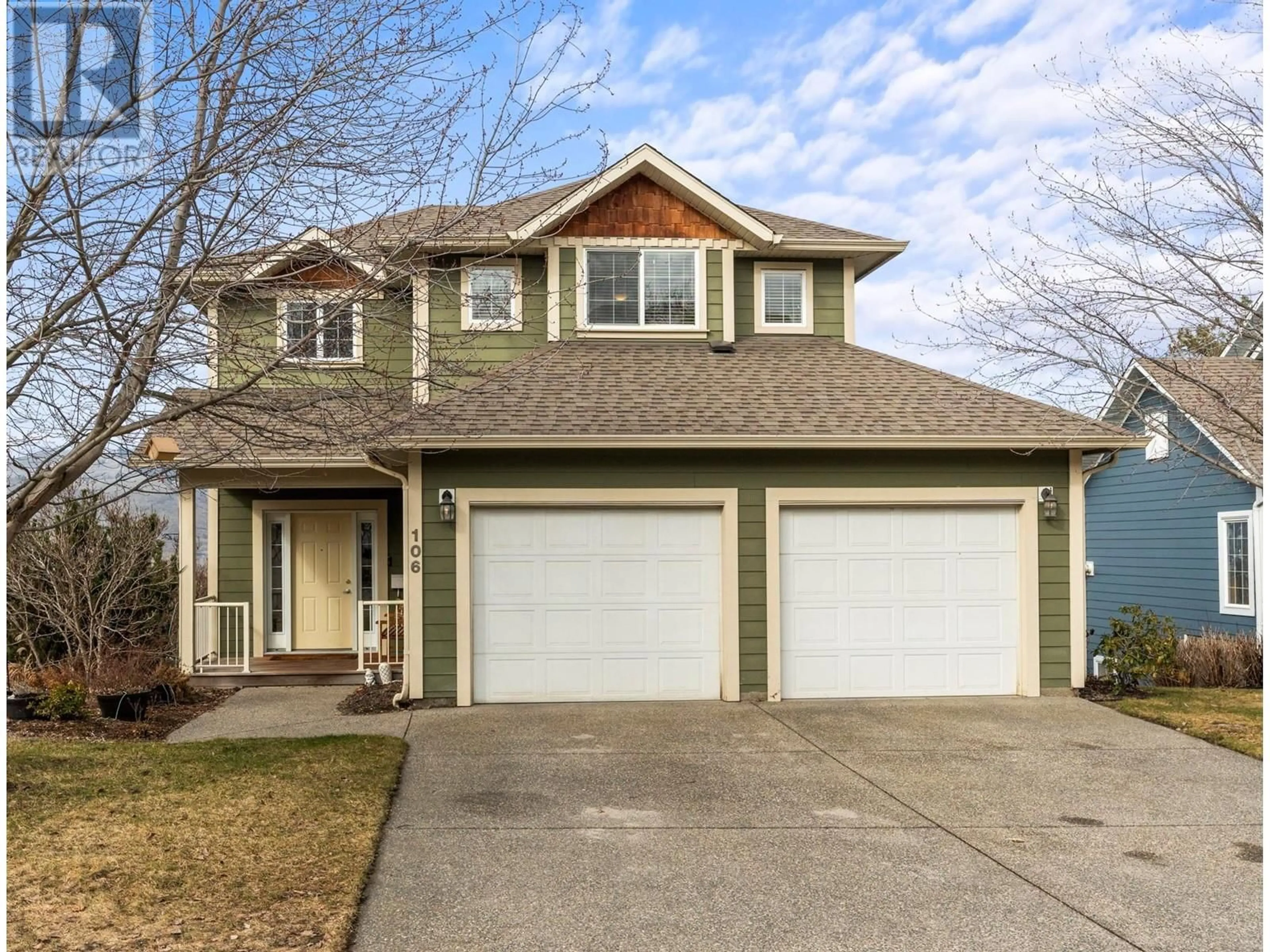Home with vinyl exterior material, street for 106 - 4108 14 STREET, Vernon British Columbia V1T8B9