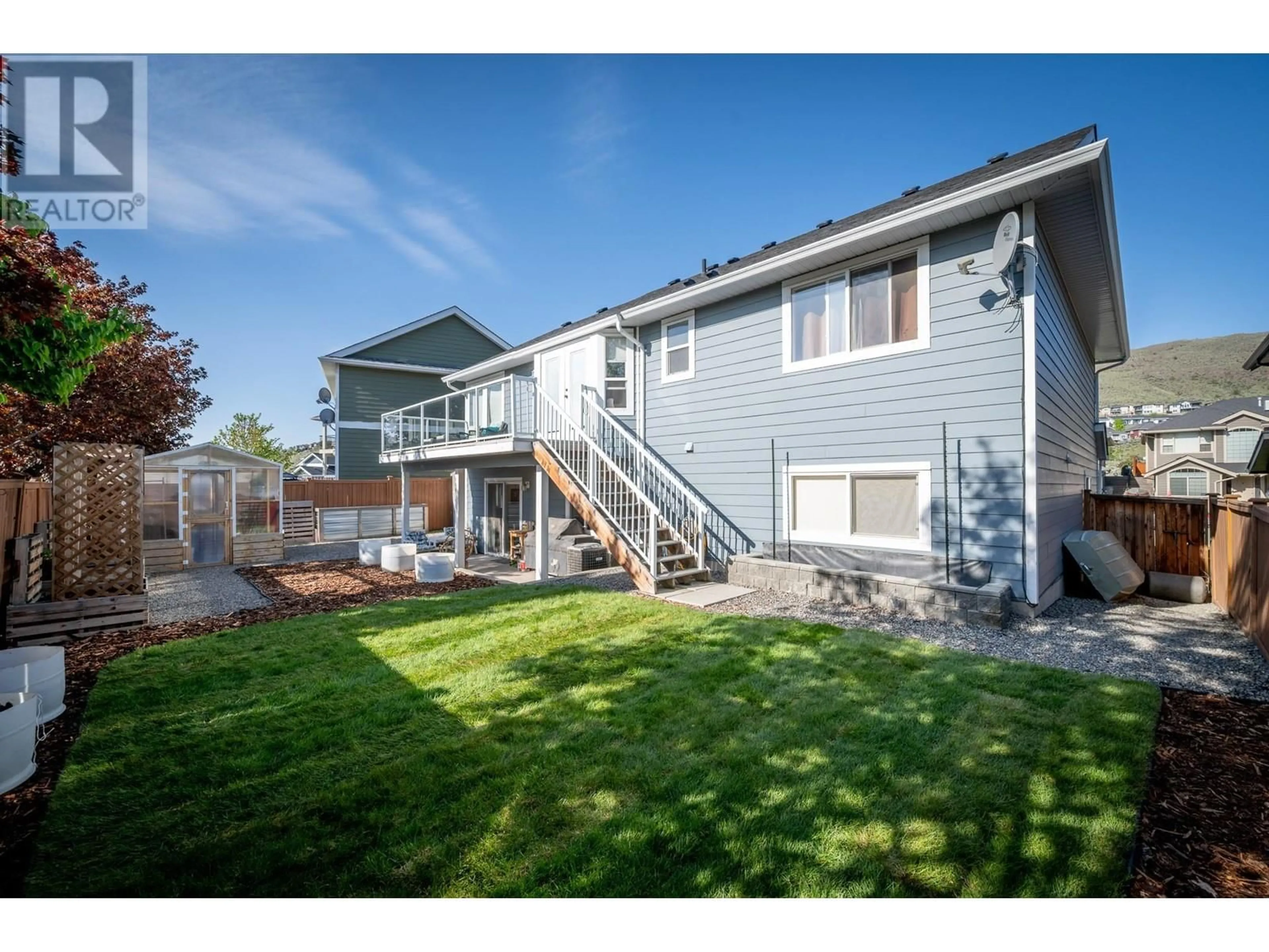 Home with vinyl exterior material, street for 2150 CANTLE PLACE, Kamloops British Columbia V2B0A7