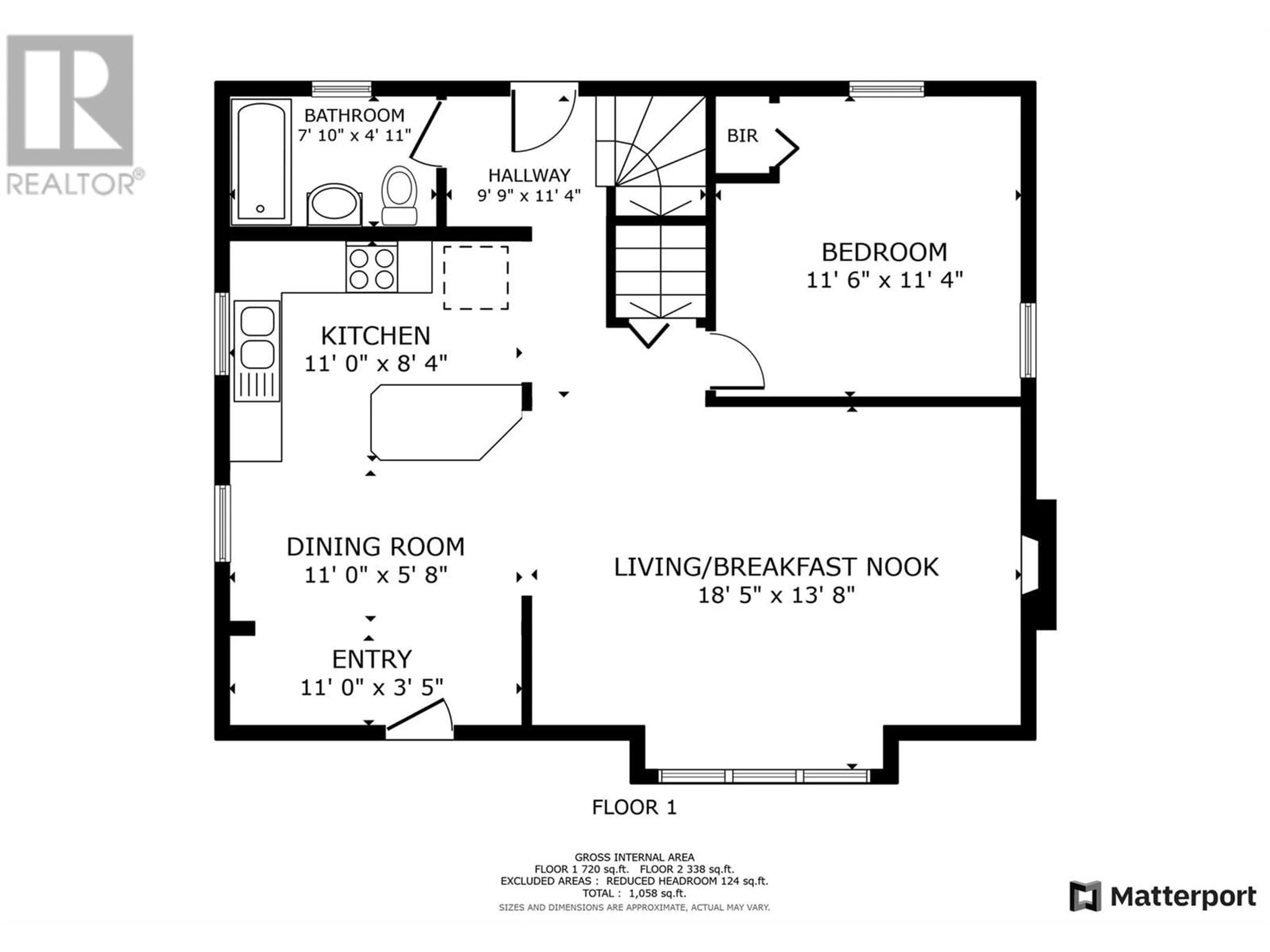 Floor plan for 1526 EASTMAN Avenue, Riondel British Columbia V0B2B0