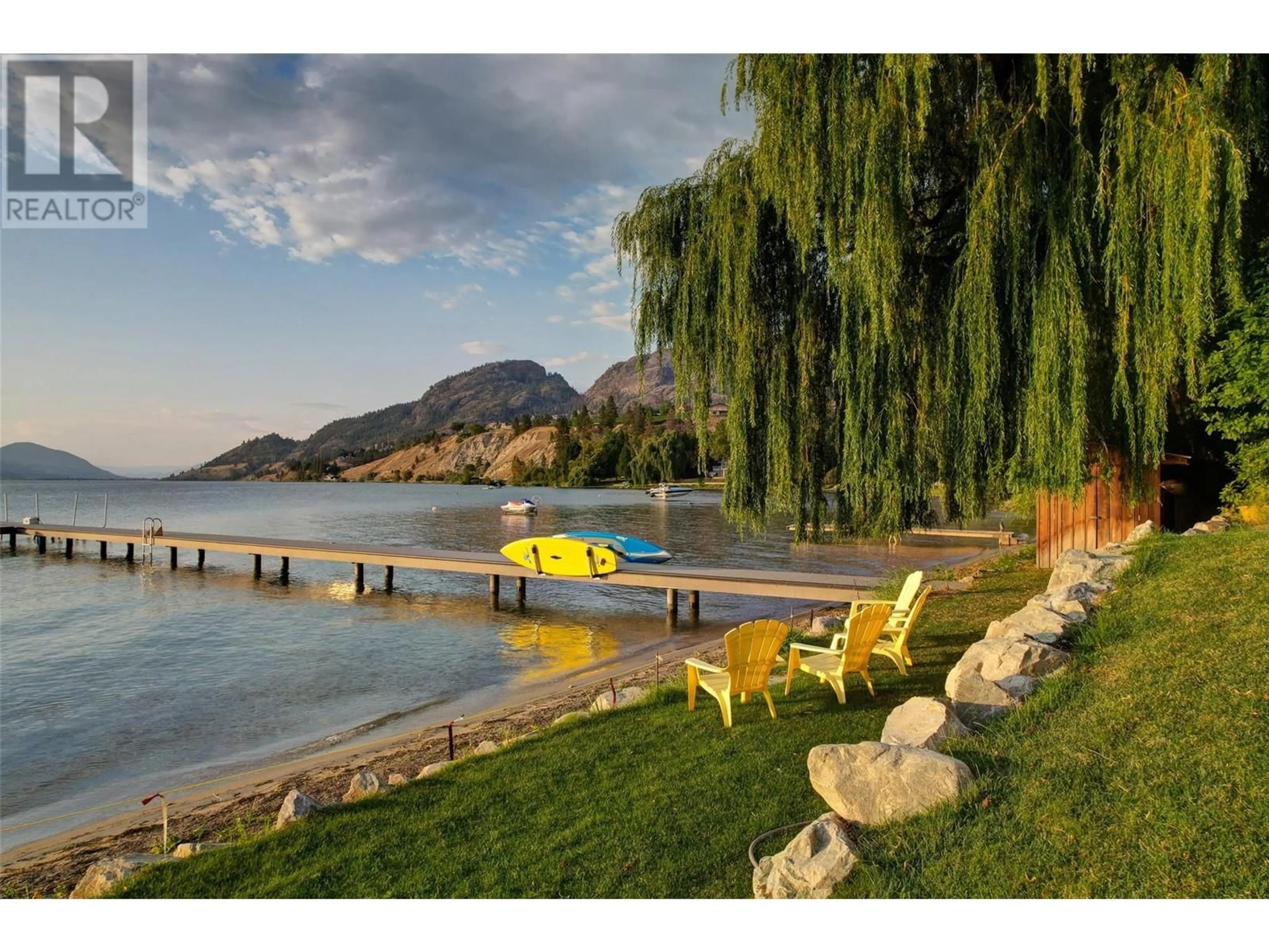 Patio, water/lake/river/ocean view for 106 DEVON DRIVE, Okanagan Falls British Columbia V0H1R5