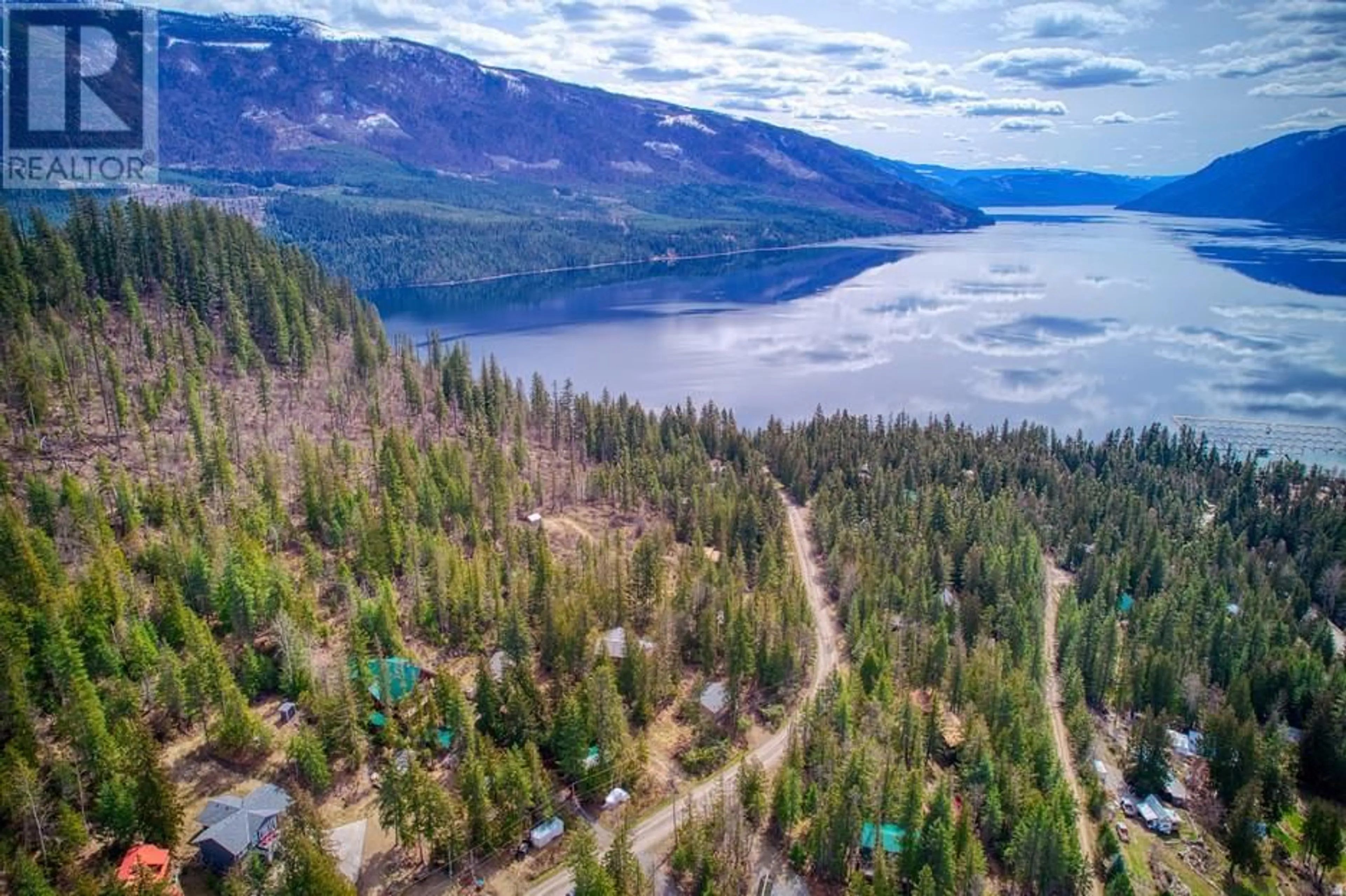 A pic from outside/outdoor area/front of a property/back of a property/a pic from drone, water/lake/river/ocean view for 63 WALKER ROAD, Enderby British Columbia V0E1V5