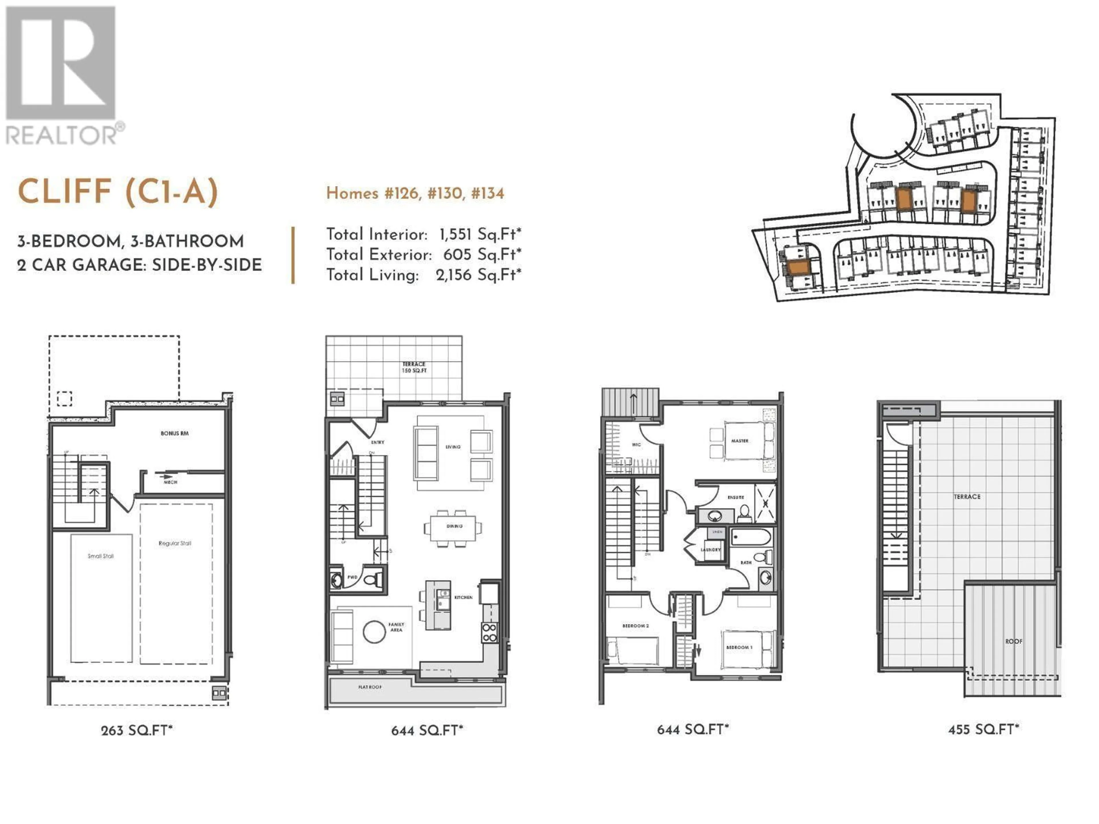 Floor plan for 1455 Cara Glen Court Unit# 134, Kelowna British Columbia V1V3B8