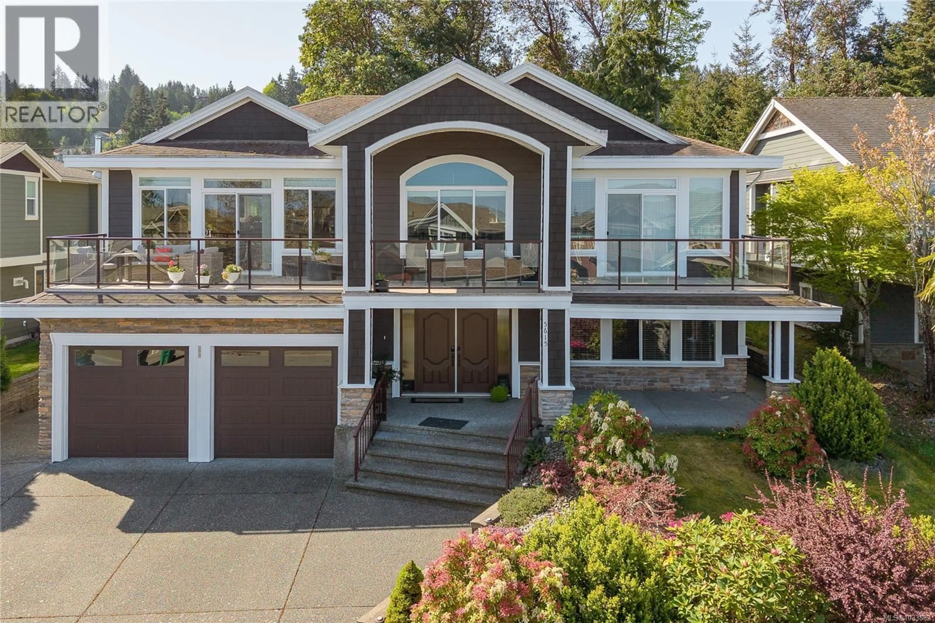 Home with vinyl exterior material, unknown for 5615 OCEANVIEW TERRACE, Nanaimo British Columbia V9V1G6