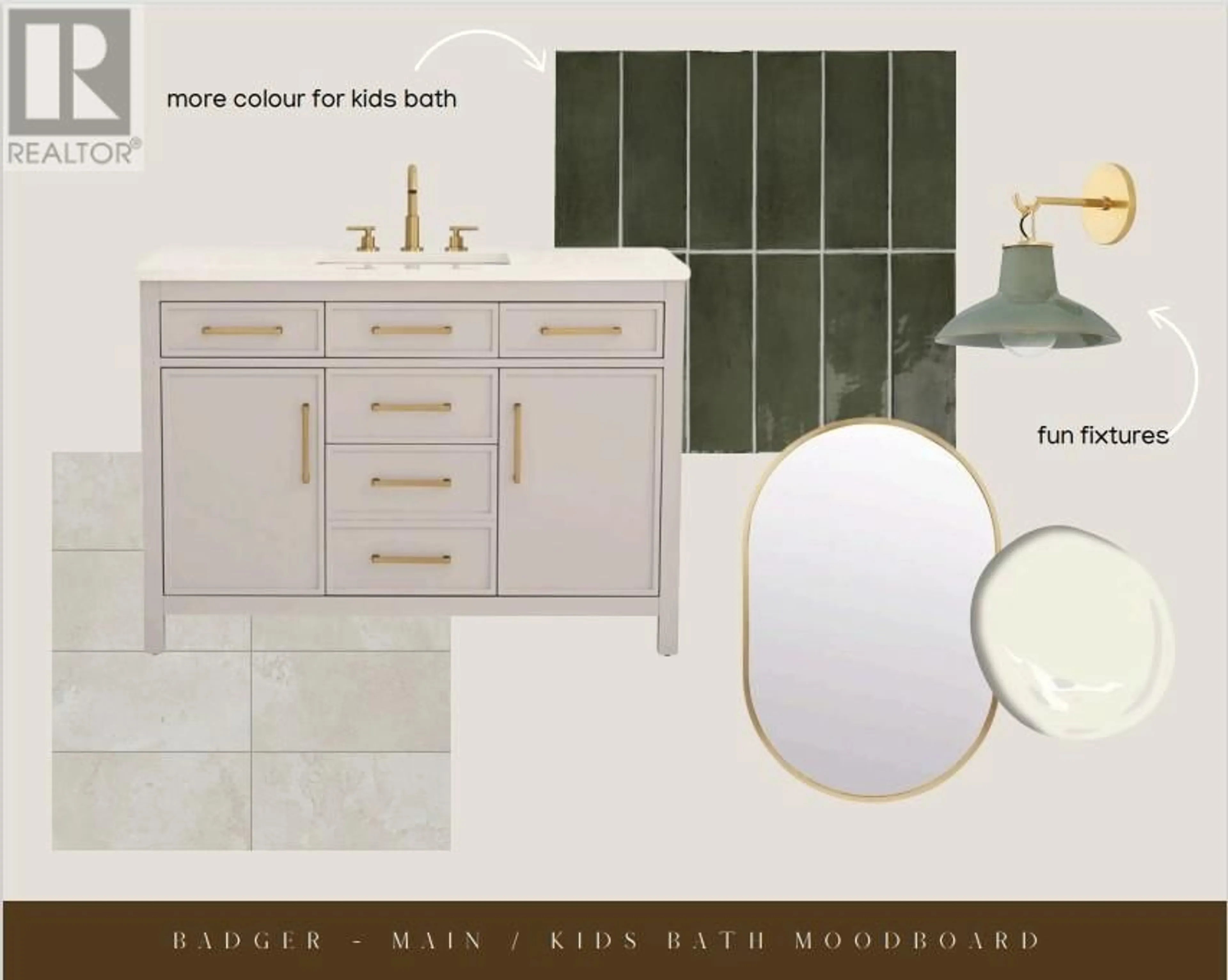 Contemporary bathroom, ceramic/tile floor for 8970 BADGER DRIVE, Kamloops British Columbia V2C6V2