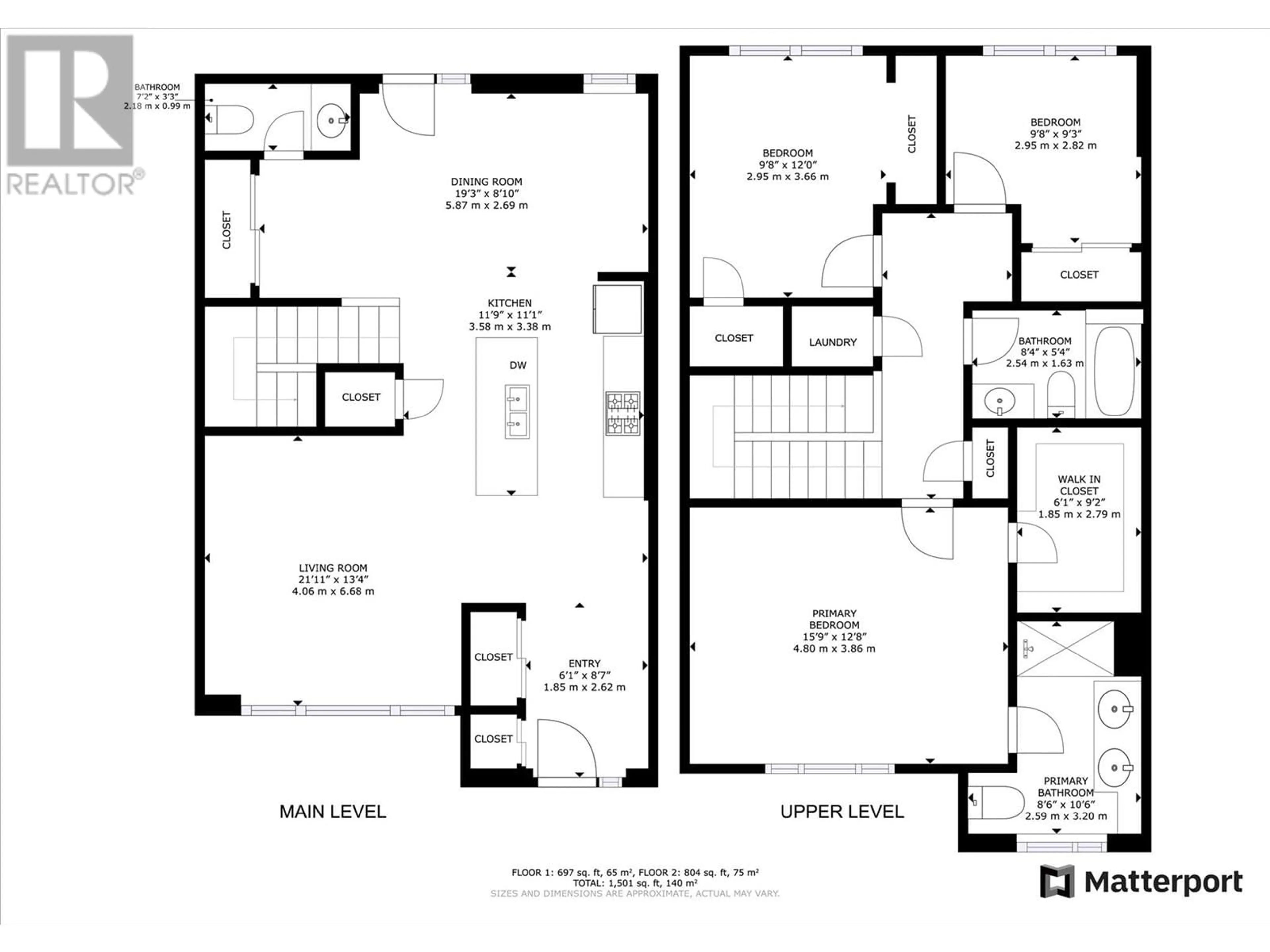 Floor plan for TH103 - 1151 SUNSET DRIVE, Kelowna British Columbia V1Y0G2