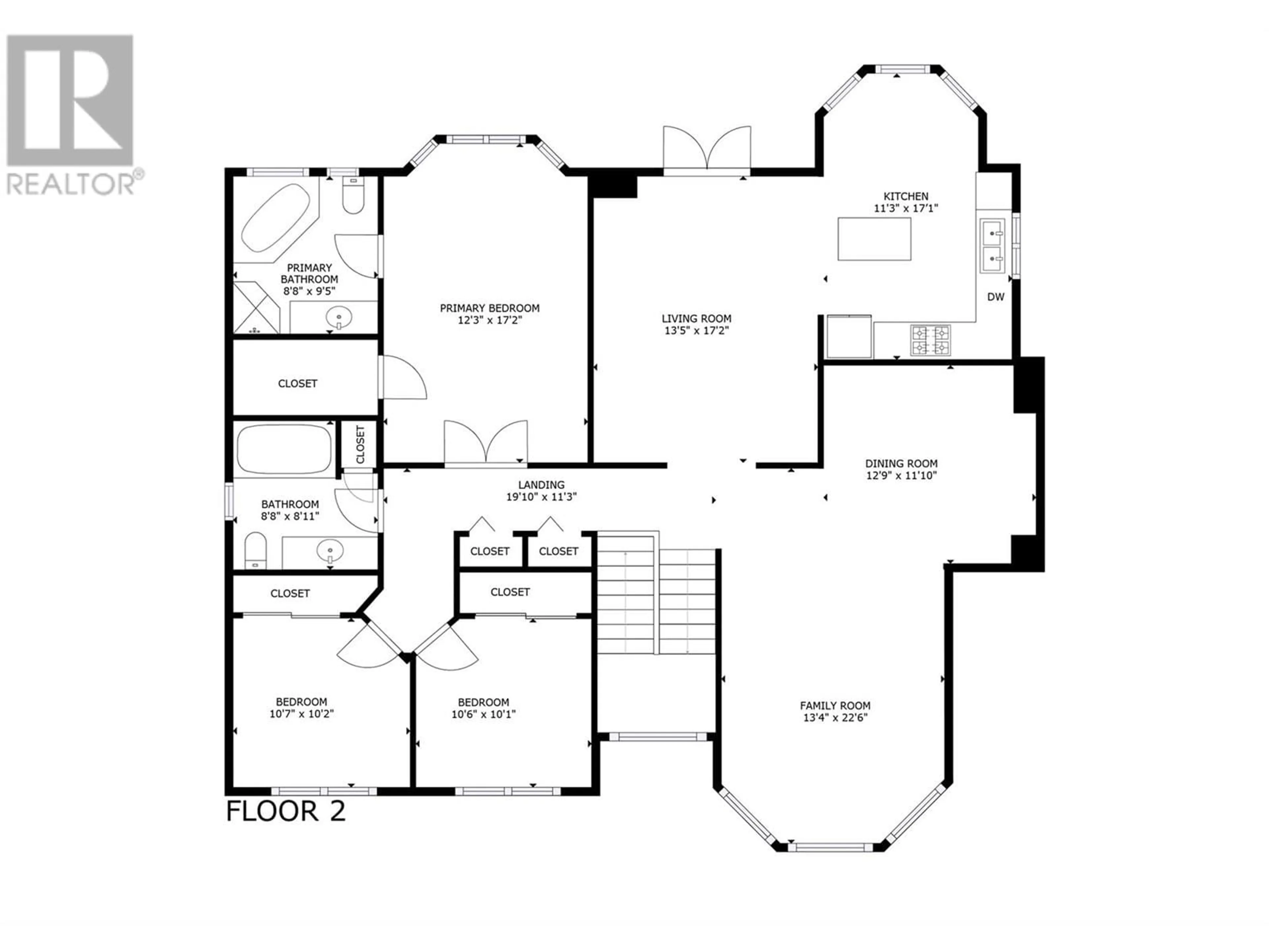 Floor plan for 334 MOUBRAY ROAD, Kelowna British Columbia V1V1R5