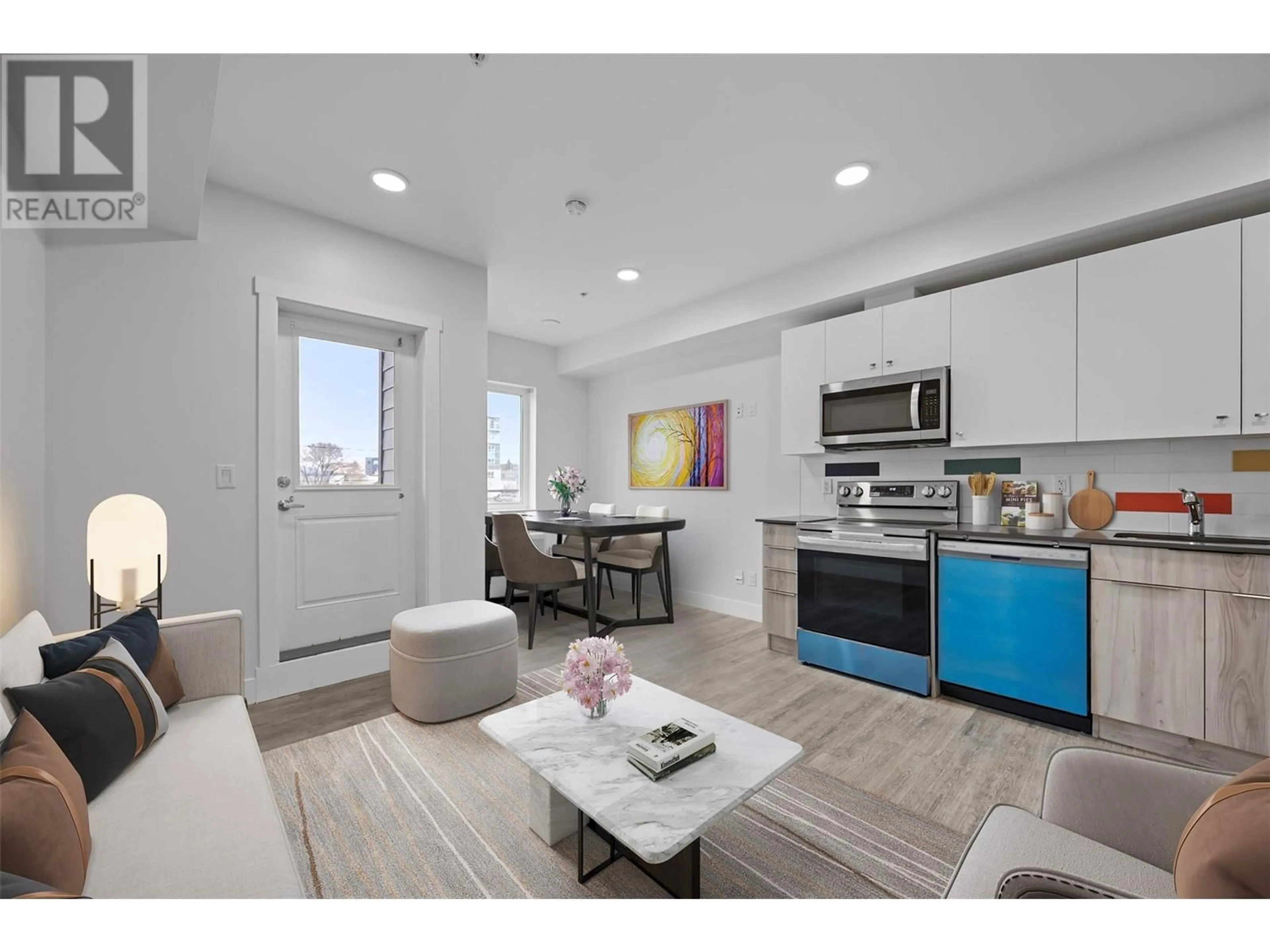 Open concept kitchen, unknown for 206 - 107 YEW STREET, Kamloops British Columbia V2B4A1