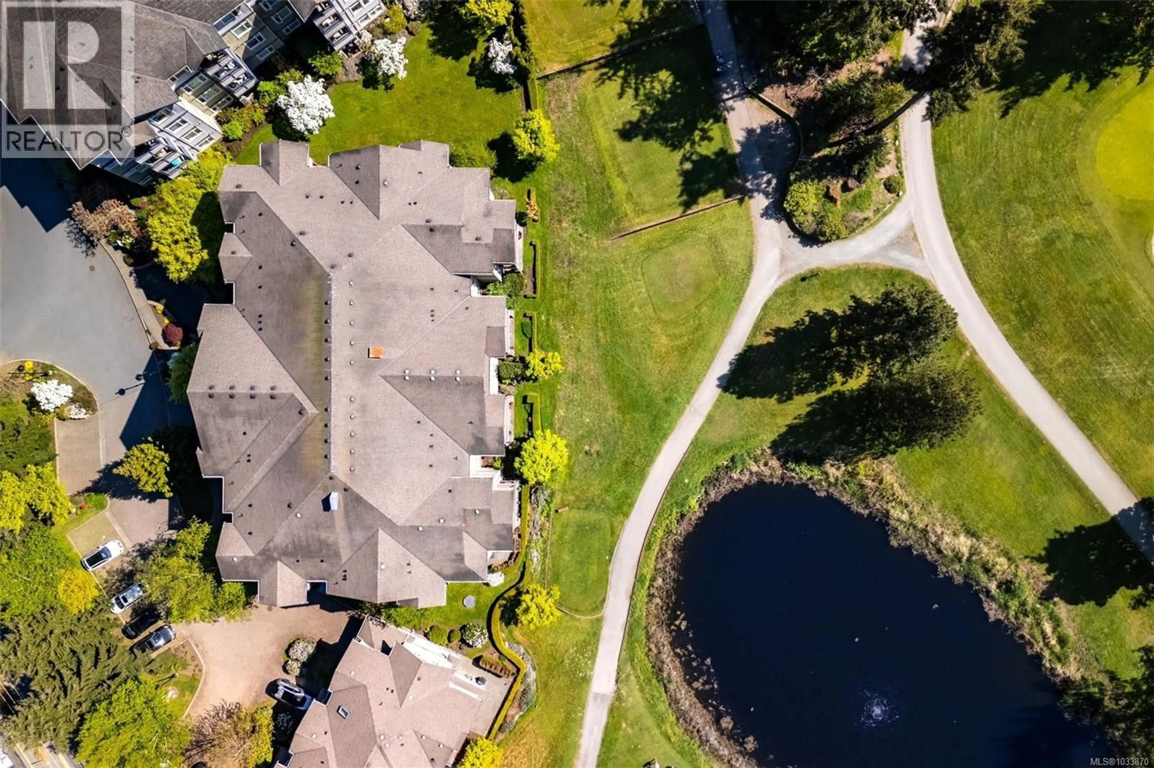 A pic from outside/outdoor area/front of a property/back of a property/a pic from drone, water/lake/river/ocean view for 102E - 1115 CRAIGFLOWER ROAD, Esquimalt British Columbia V9A7R1