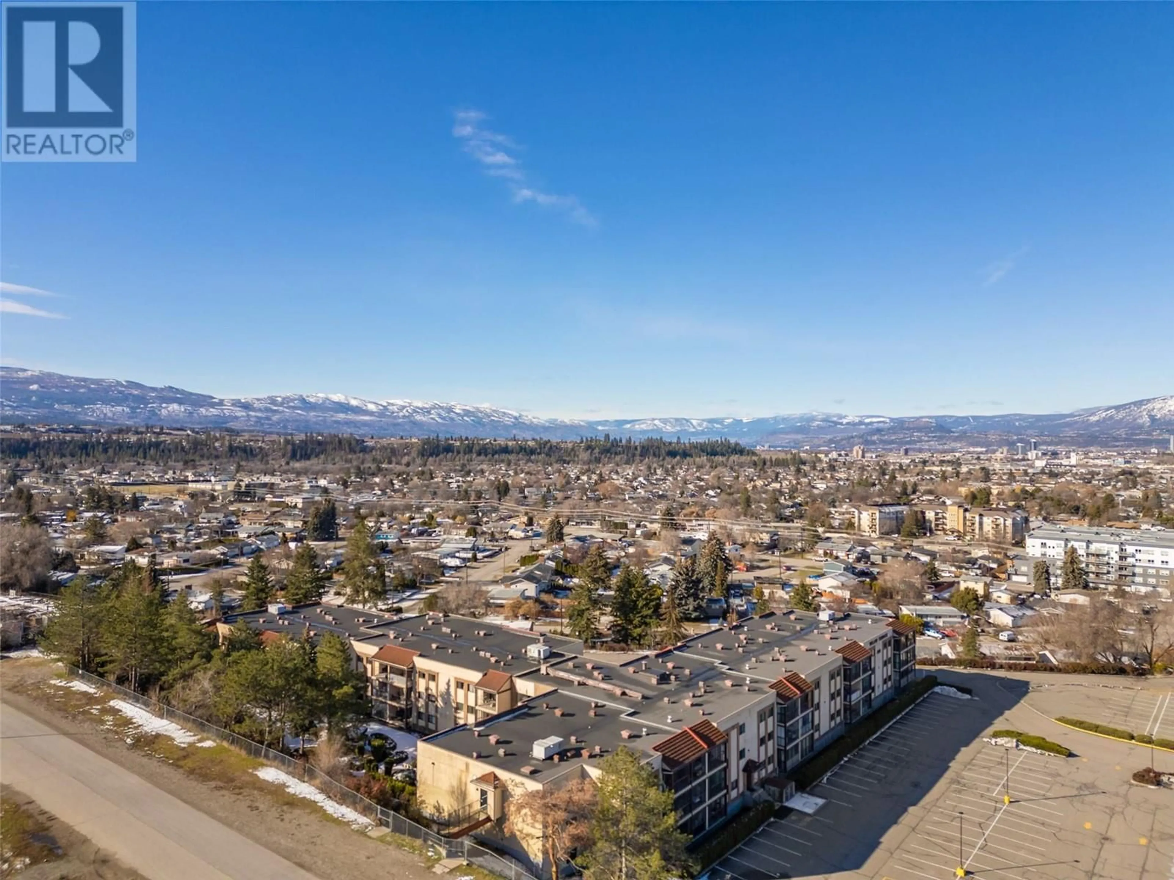 A pic from outside/outdoor area/front of a property/back of a property/a pic from drone, mountain view for 221 - 489 HIGHWAY 33 W OTHER, Kelowna British Columbia V1X1Y2