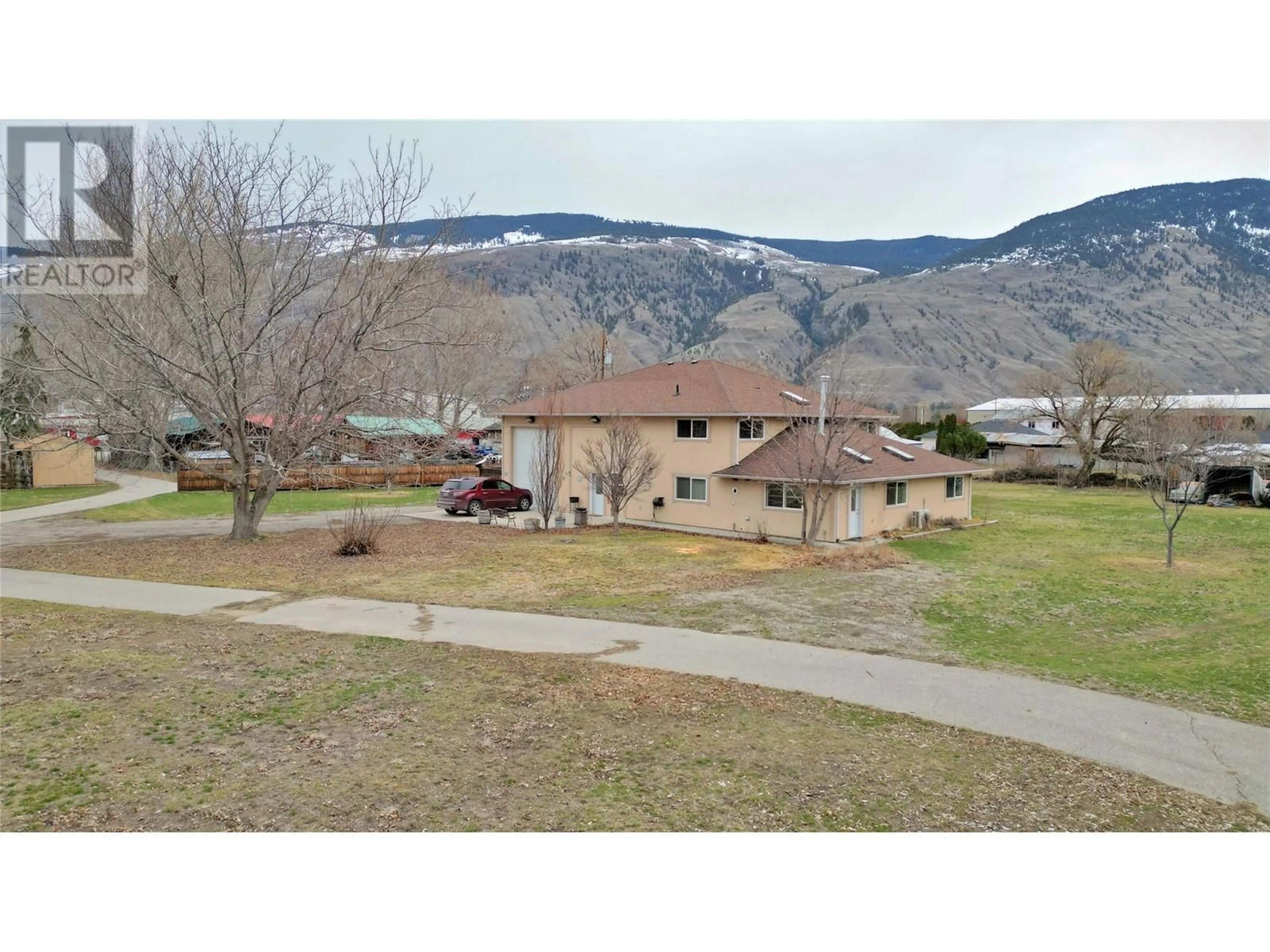 A pic from outside/outdoor area/front of a property/back of a property/a pic from drone, mountain view for 2061 MAIN STREET, Cawston British Columbia V0X1C1