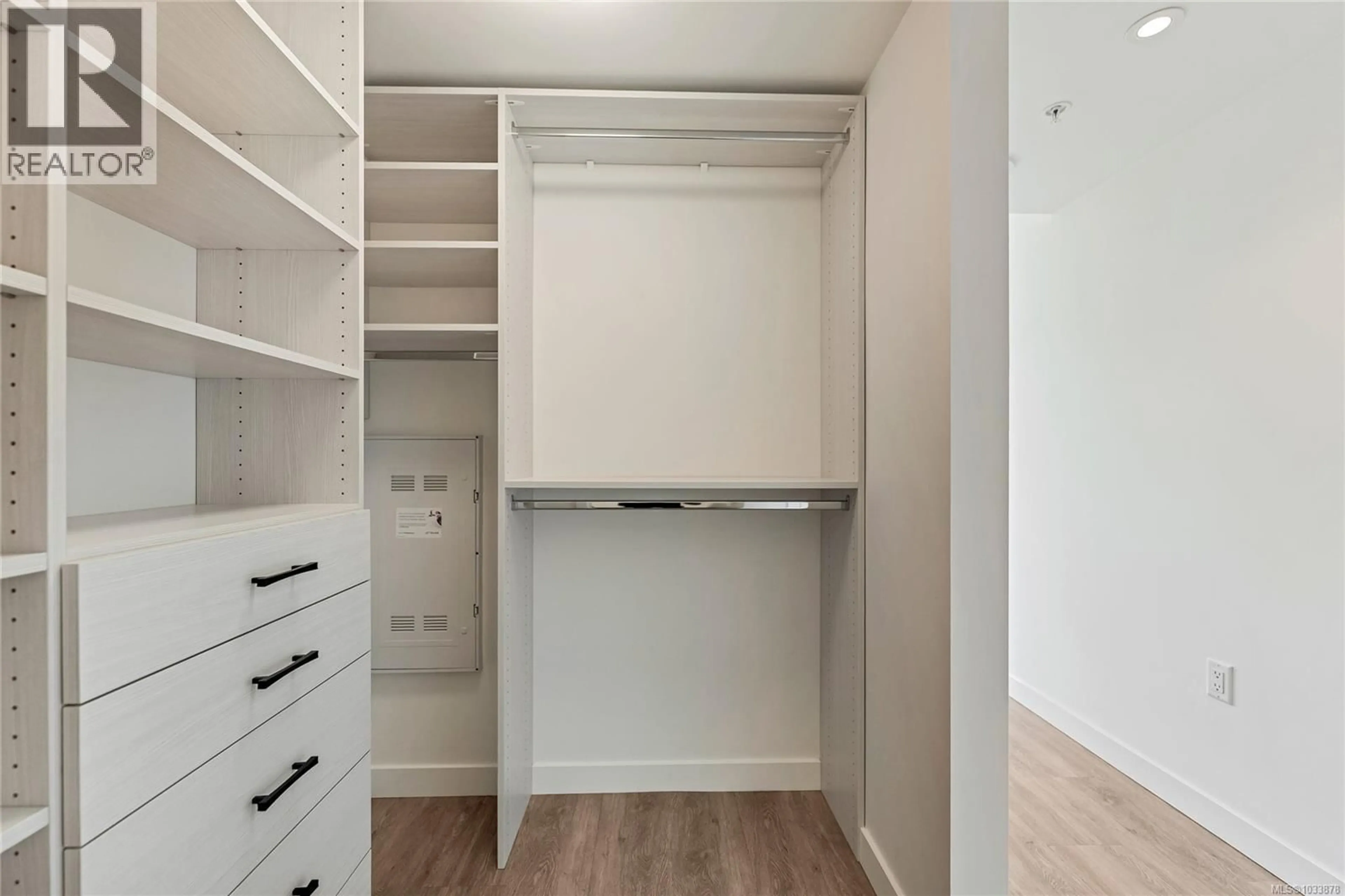 Storage room or clothes room or walk-in closet for 608 - 845 JOHNSON STREET, Victoria British Columbia V8W0G3