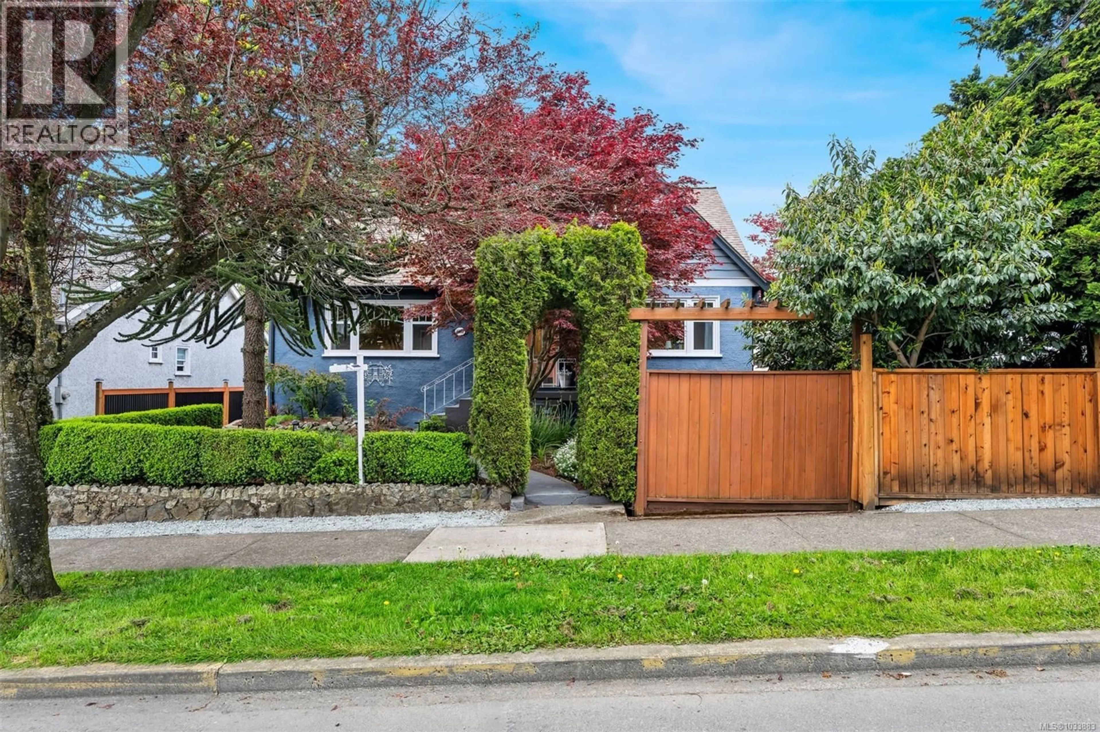 Home with brick exterior material, street for 1066 FINLAYSON STREET, Victoria British Columbia V8T2T7