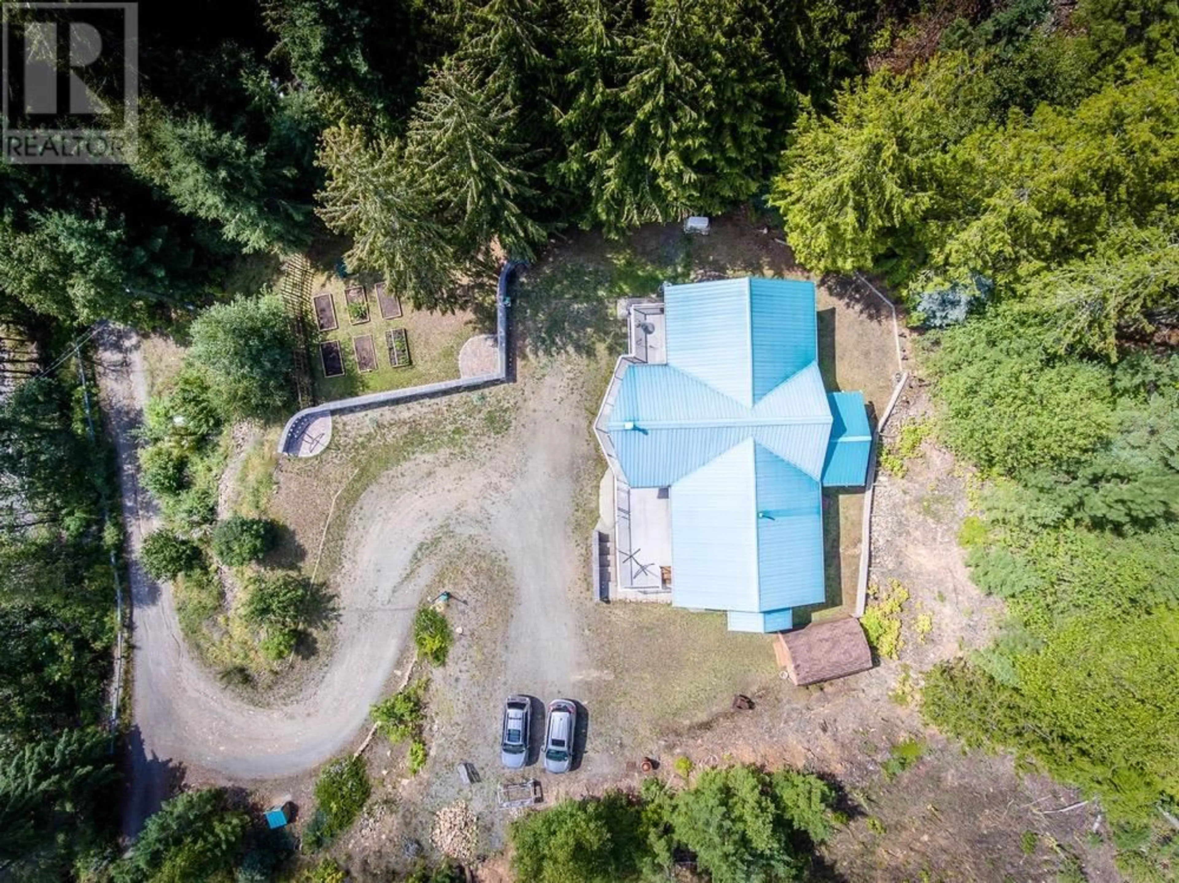 A pic from outside/outdoor area/front of a property/back of a property/a pic from drone, forest/trees view for 4255 WOODBURY VILLAGE ROAD, Ainsworth British Columbia V0G1A0