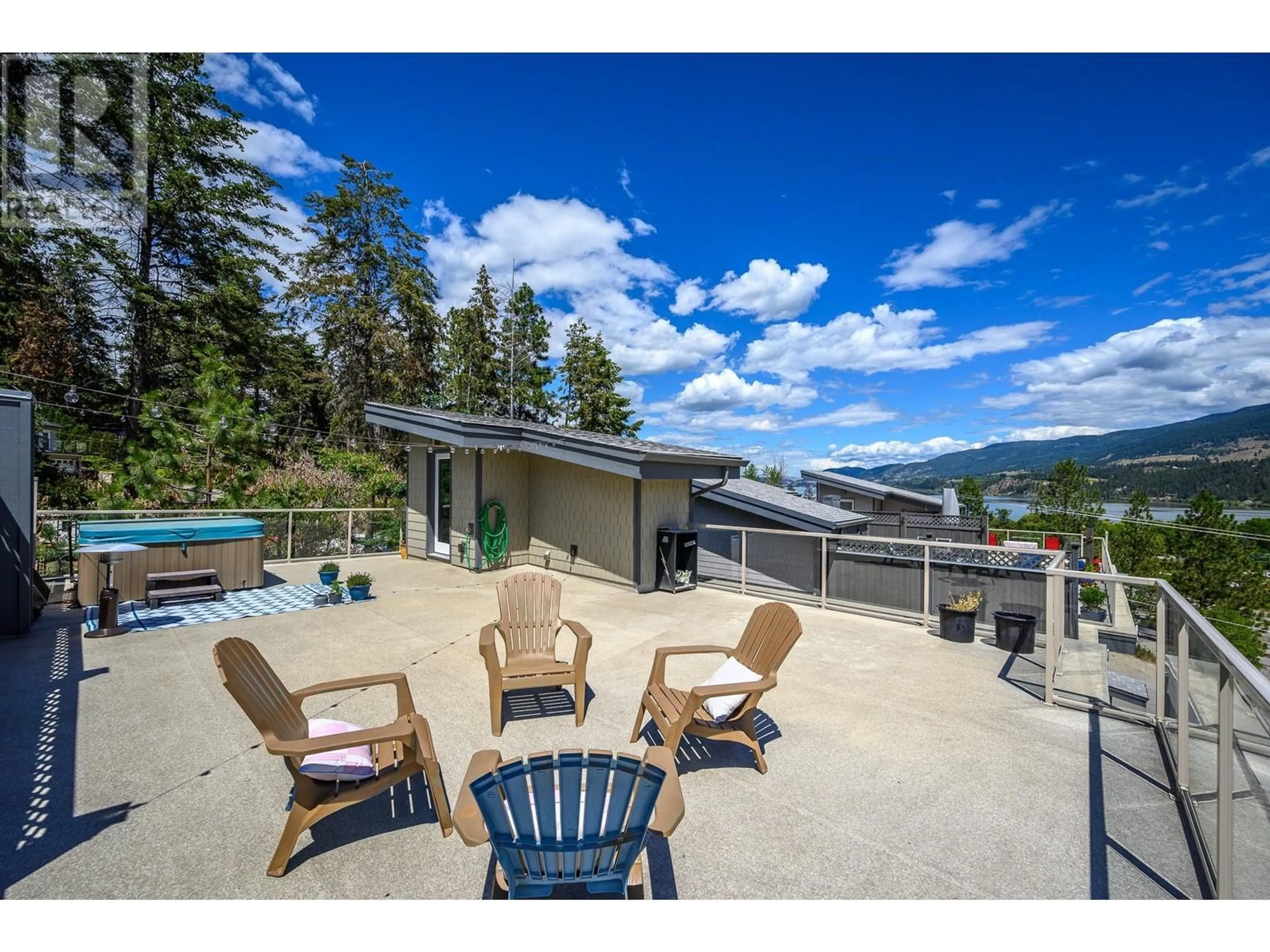 Patio, water/lake/river/ocean view for 7 - 2893 ROBINSON ROAD, Lake Country British Columbia V4V1H8