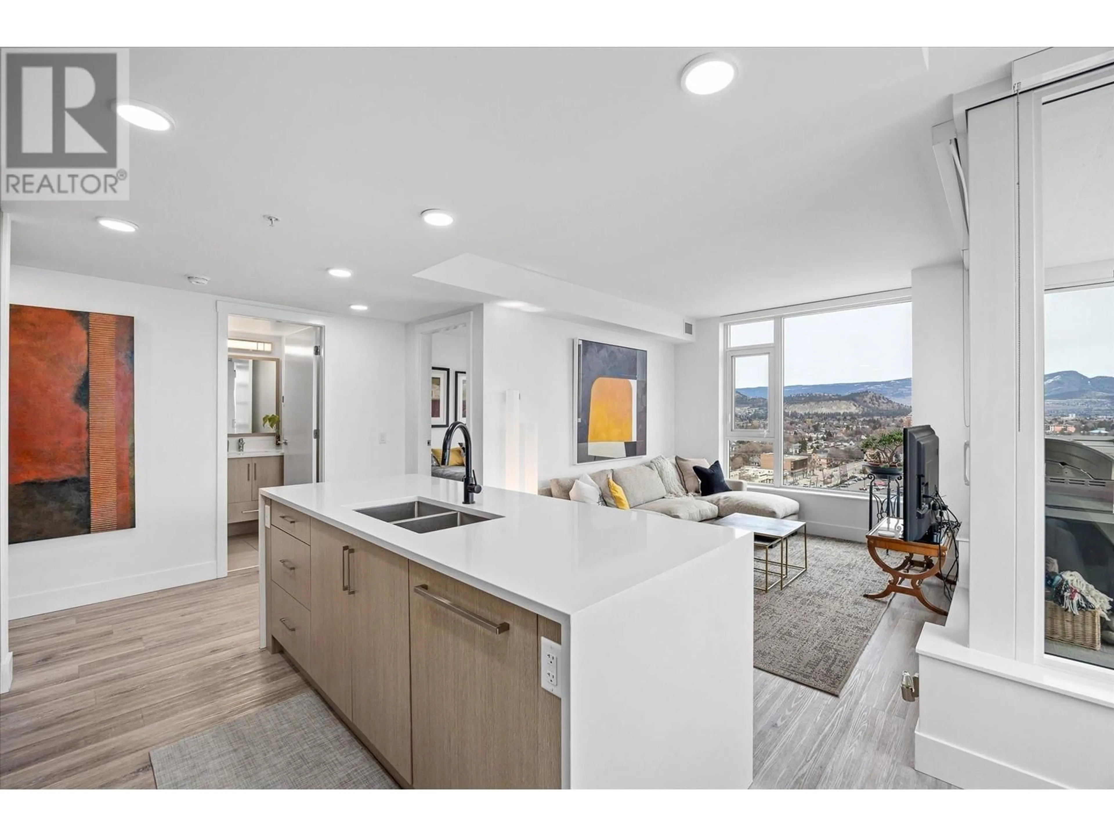 Open concept kitchen, unknown for 1606 - 1588 ELLIS STREET, Kelowna British Columbia V1Y0H1