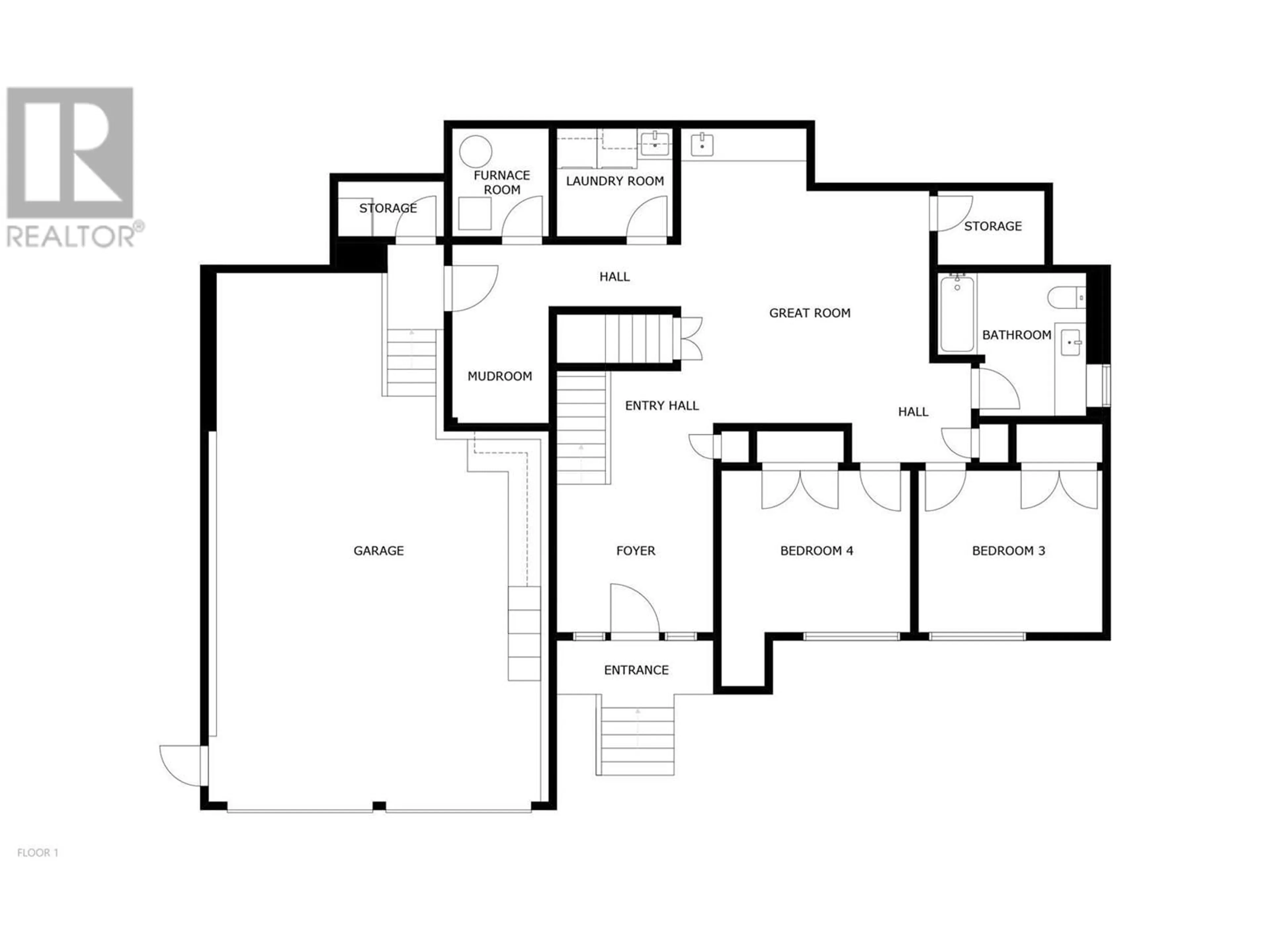 Floor plan for 1080 17 Avenue SE, Salmon Arm British Columbia V1E2C9