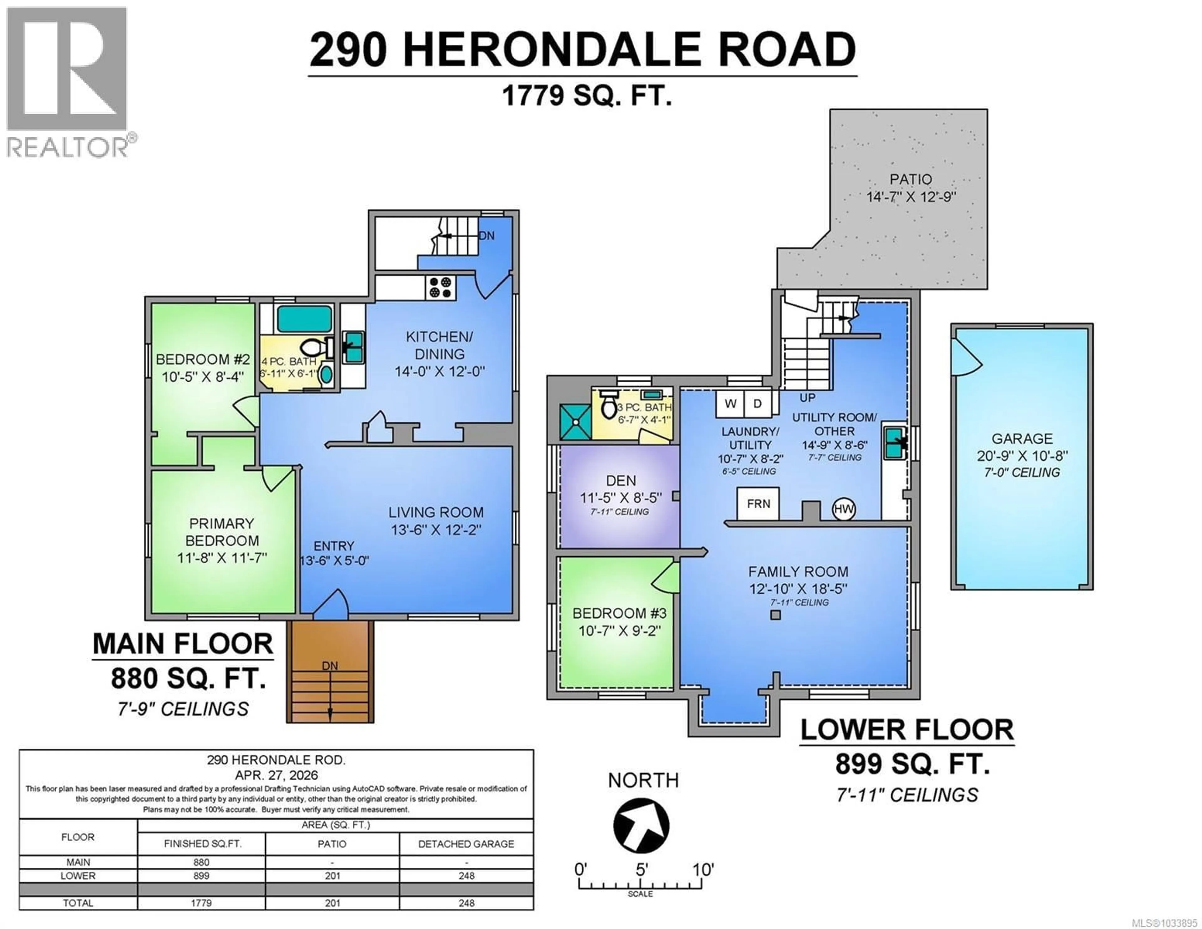 Floor plan for 290 HERONDALE ROAD, Royston British Columbia V9N9R8