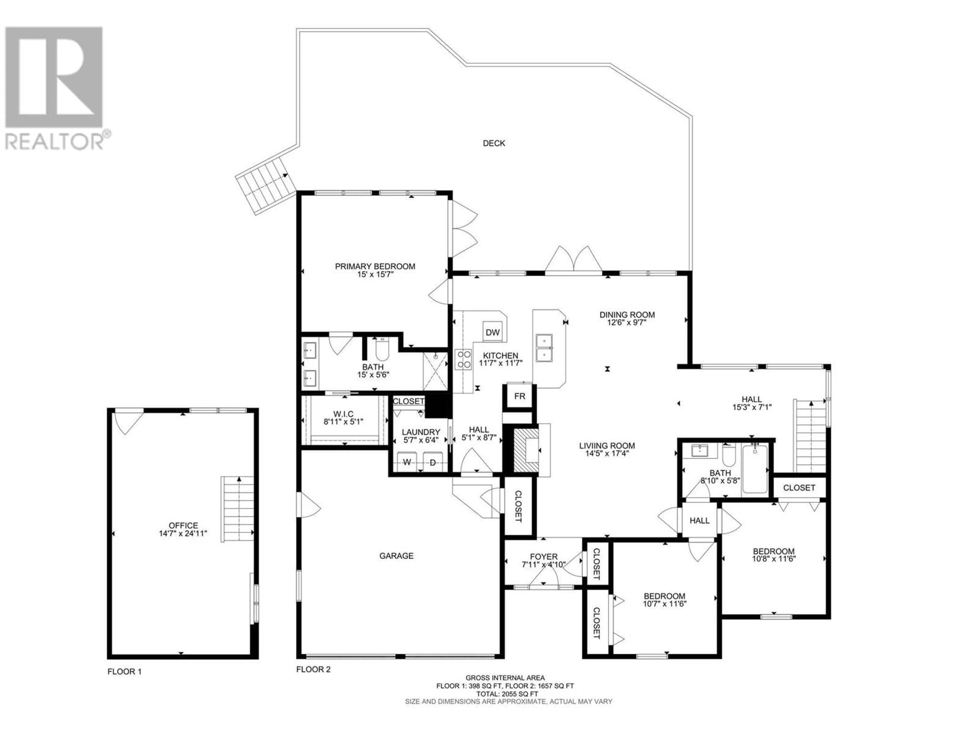 Floor plan for 1116 LYNN COURT, Kelowna British Columbia V1Y1H1