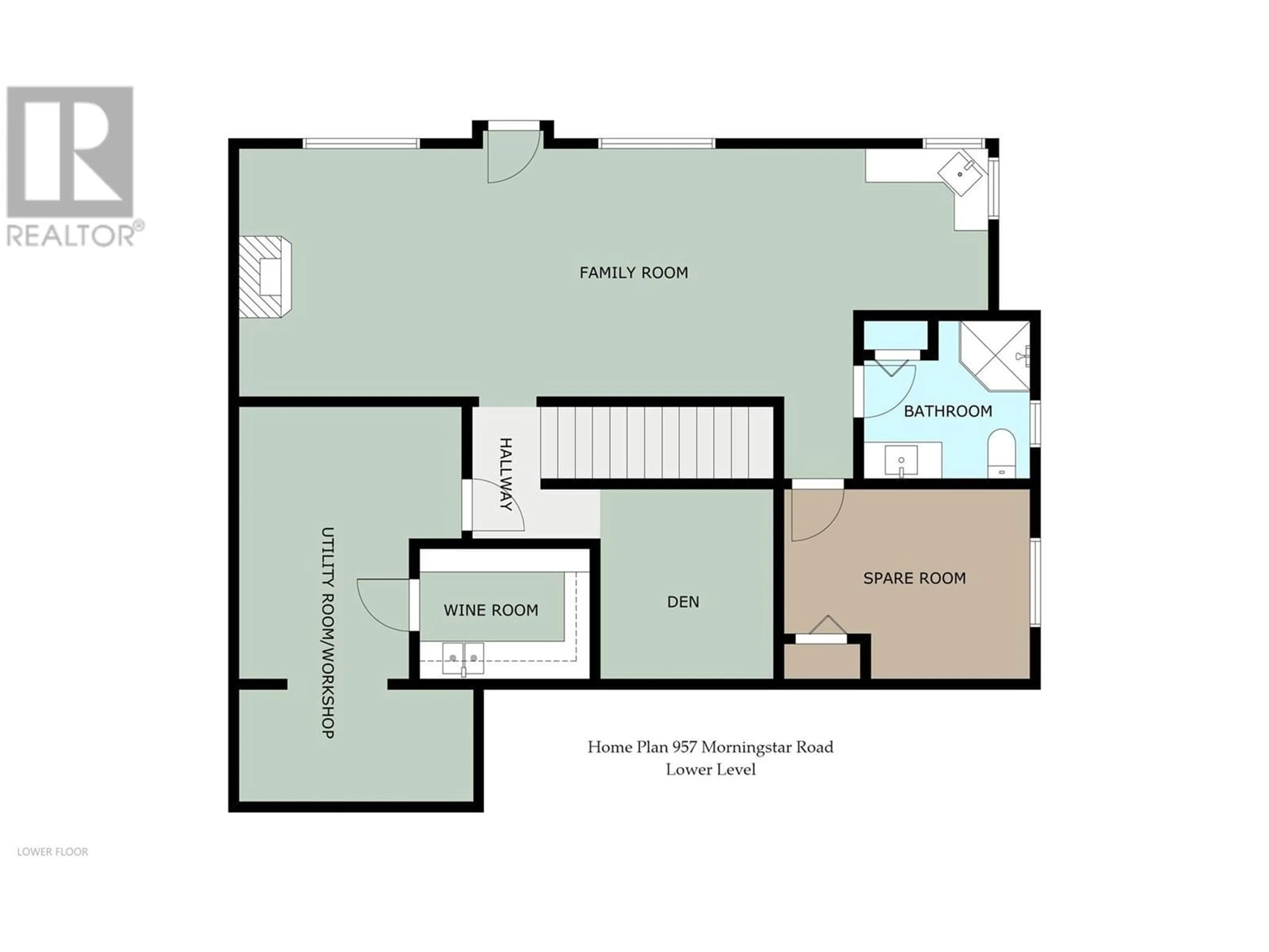 Floor plan for 957 MORNINGSTAR ROAD, Oliver British Columbia V0H1T6