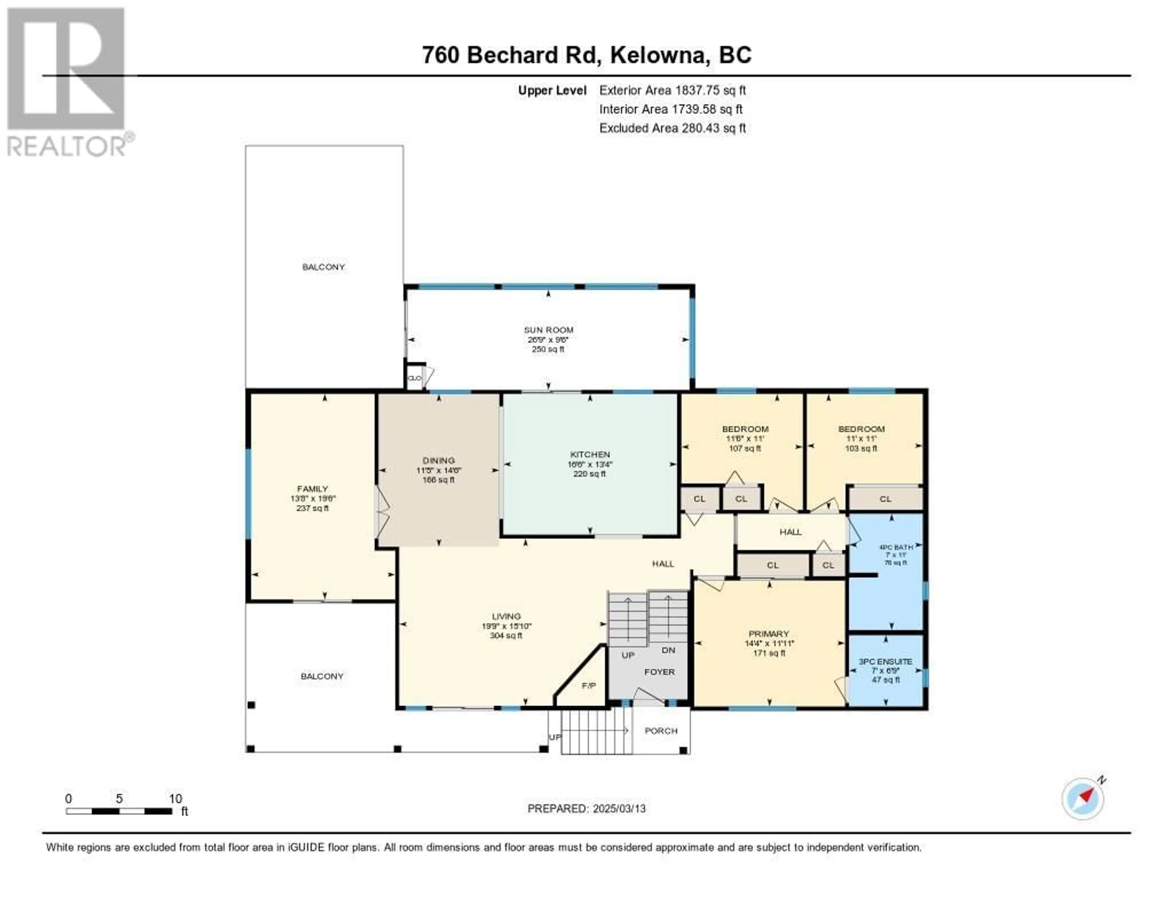 Floor plan for 760 BECHARD ROAD, Kelowna British Columbia V1W3E3