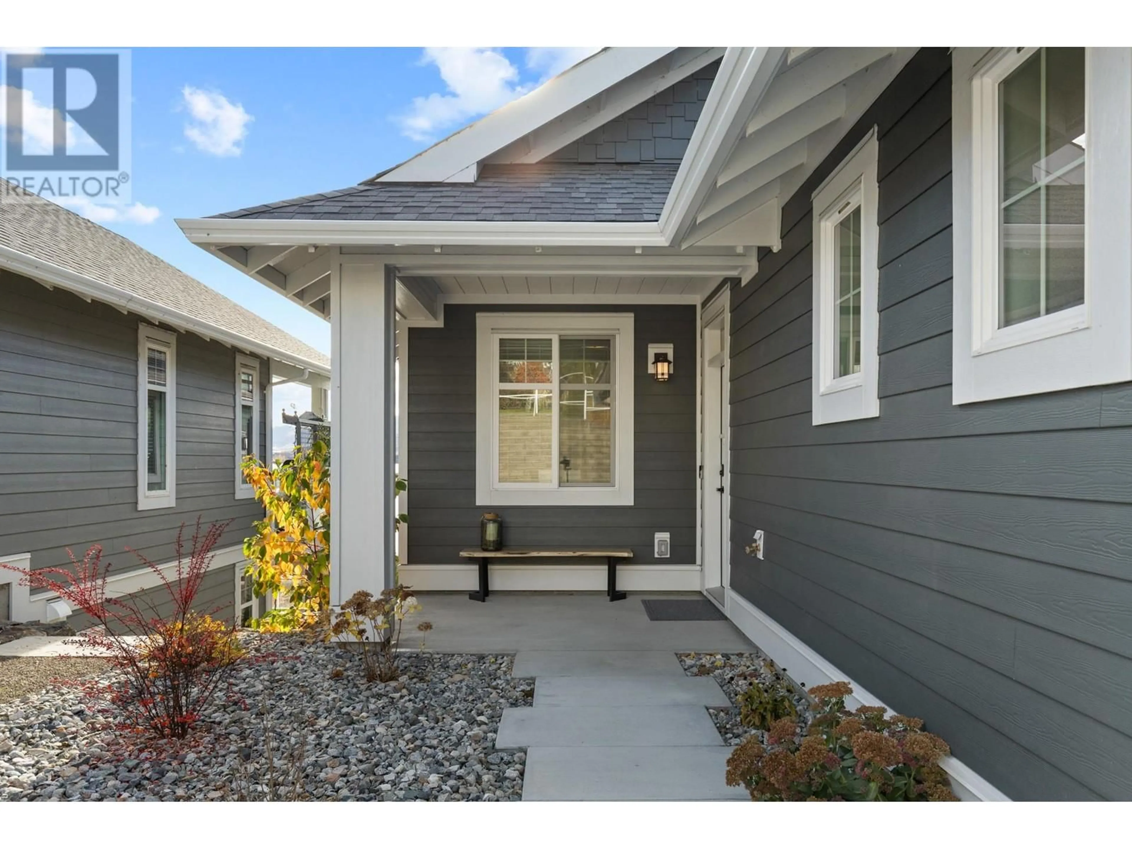 Home with vinyl exterior material, street for 165 - 2450 RADIO TOWER ROAD, Oliver British Columbia V0H1T1
