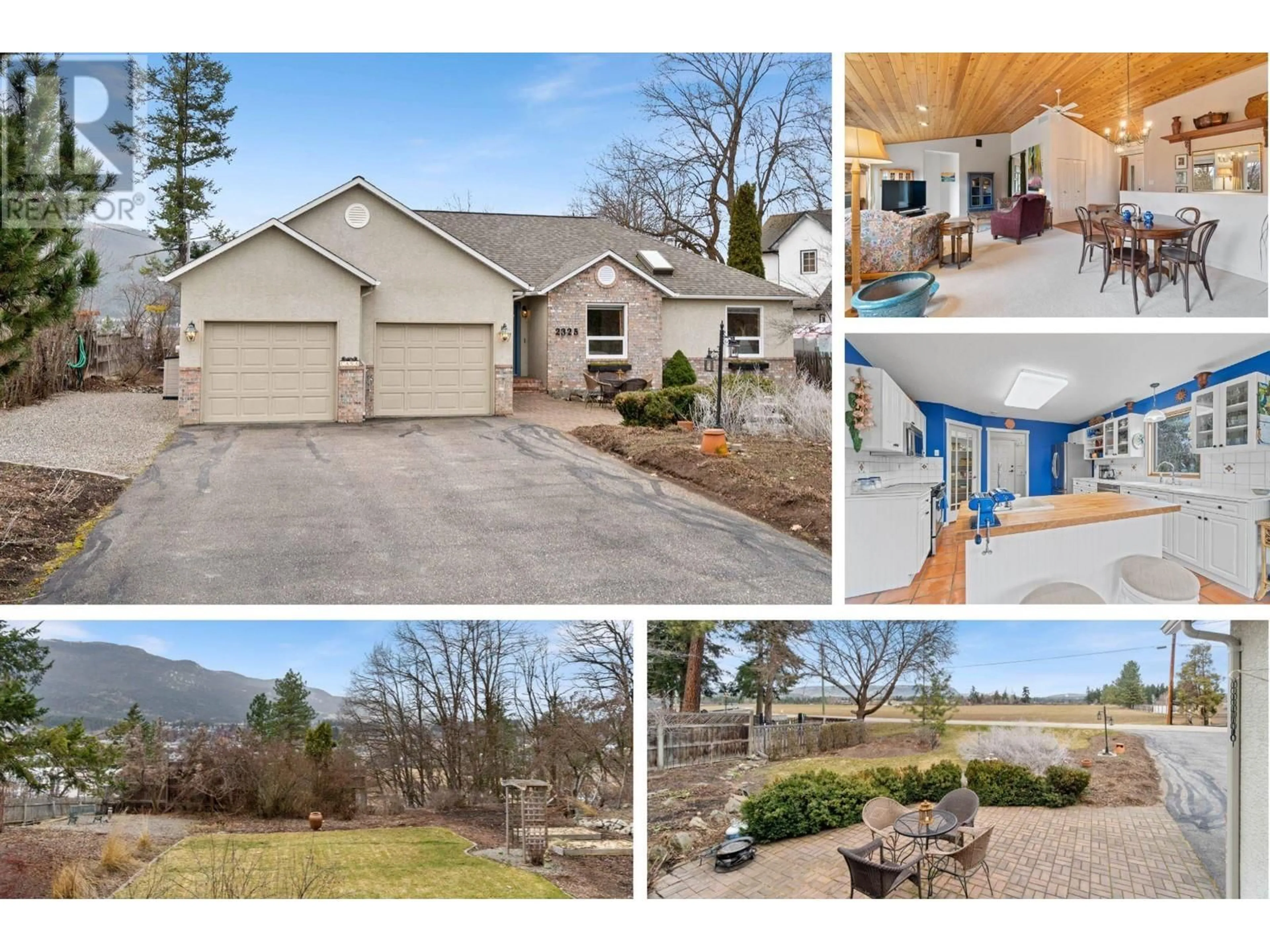 A pic from outside/outdoor area/front of a property/back of a property/a pic from drone, street for 2325 KEEVIL ROAD, Armstrong British Columbia V4Y0L4