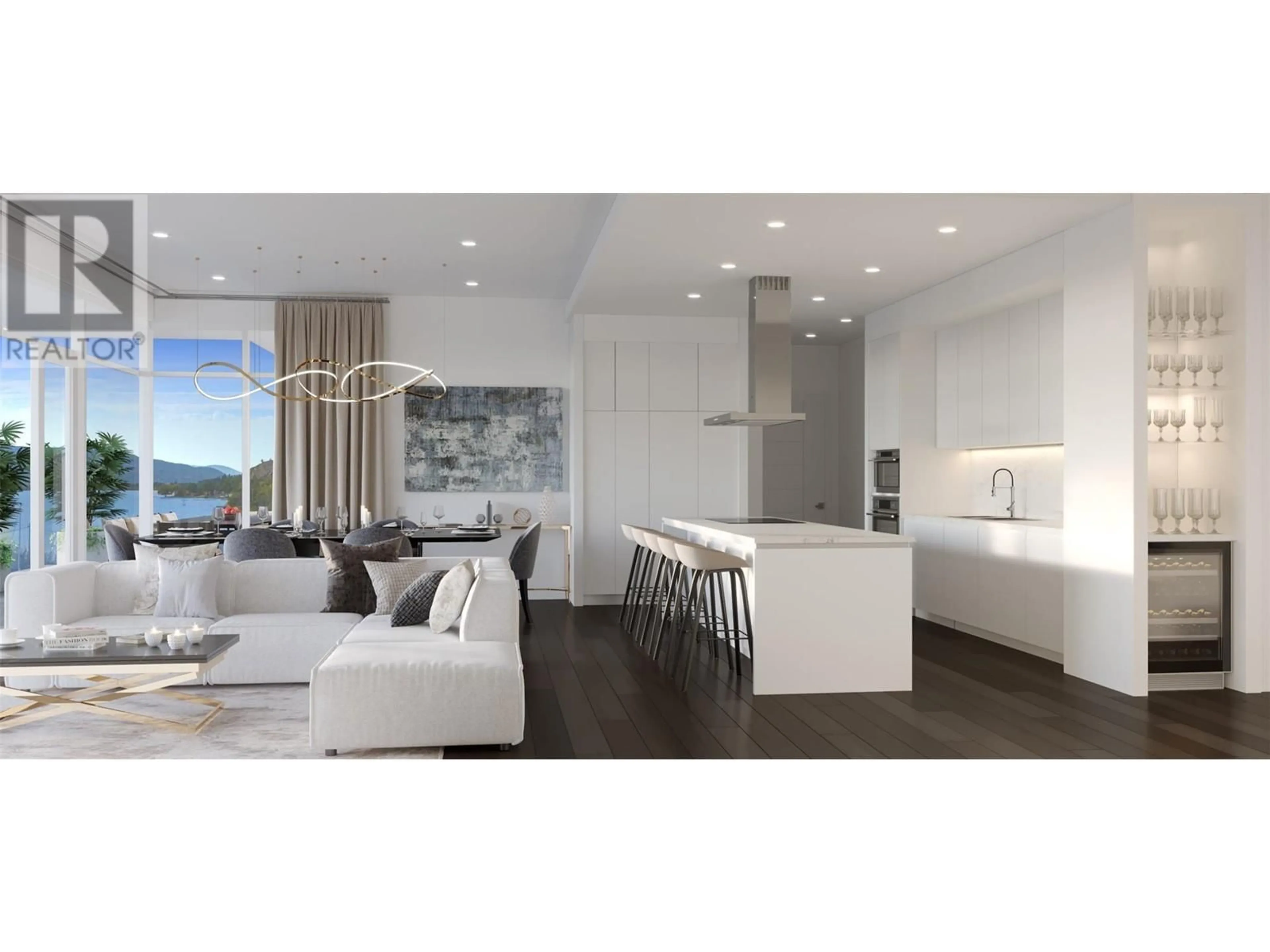 Open concept kitchen, unknown for 401 - 13415 LAKESHORE DRIVE SOUTH, Summerland British Columbia V0H1Z1