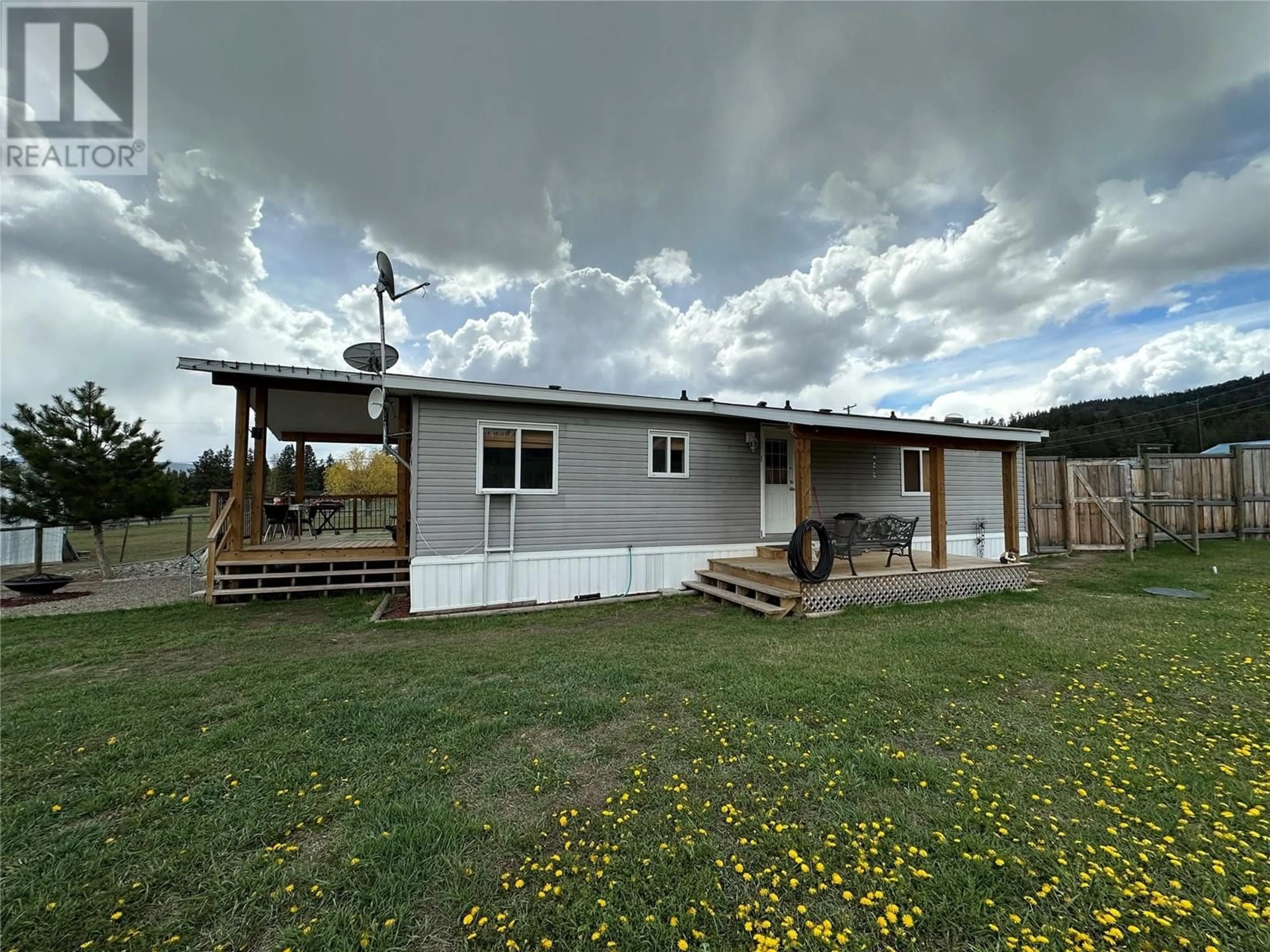 A pic from outside/outdoor area/front of a property/back of a property/a pic from drone, building for 224 COALMONT ROAD, Princeton British Columbia V0X1W0