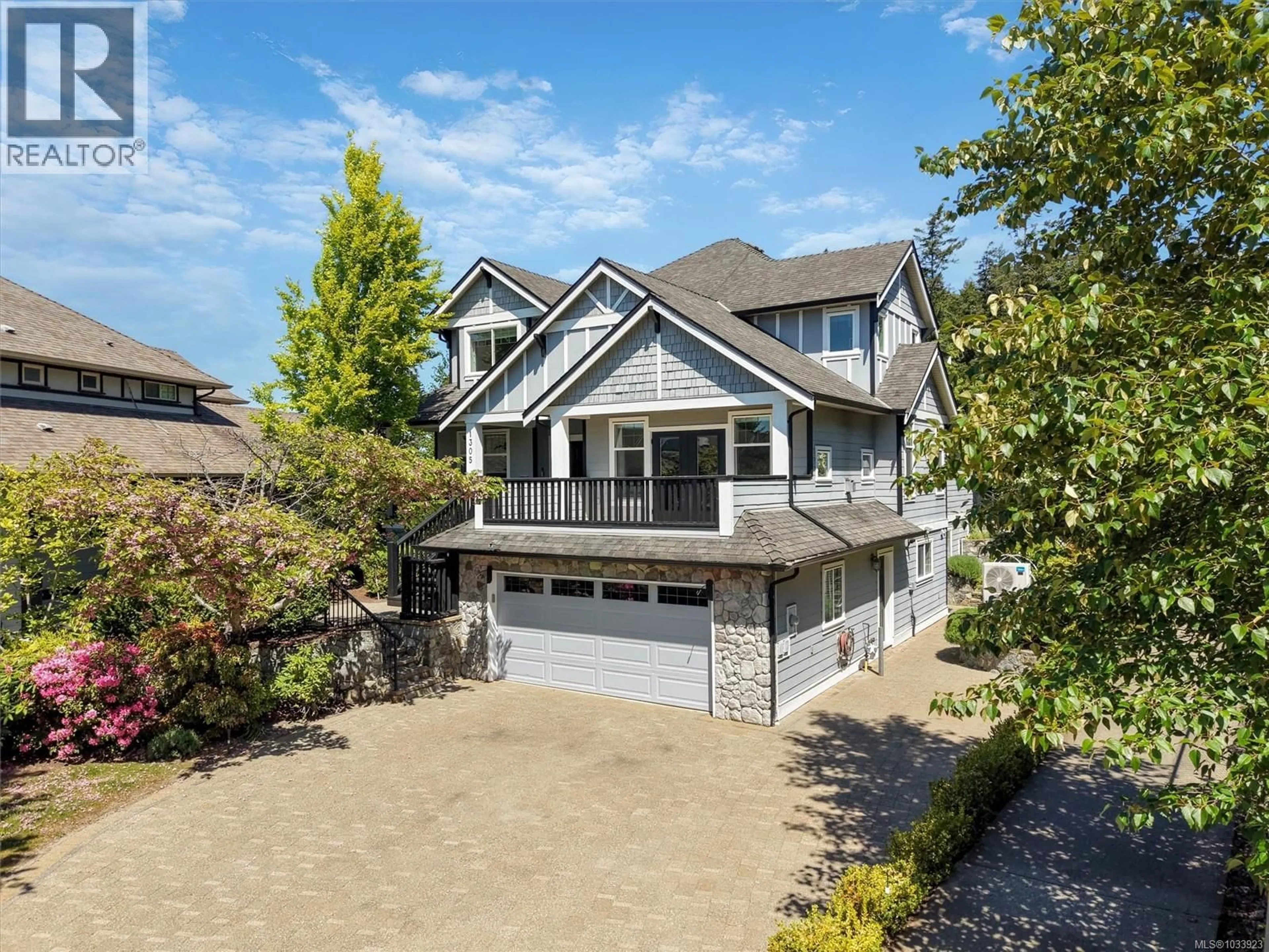 A pic from outside/outdoor area/front of a property/back of a property/a pic from drone, street for 1305 ROCKHAMPTON CLOSE, Langford British Columbia V9B6X6