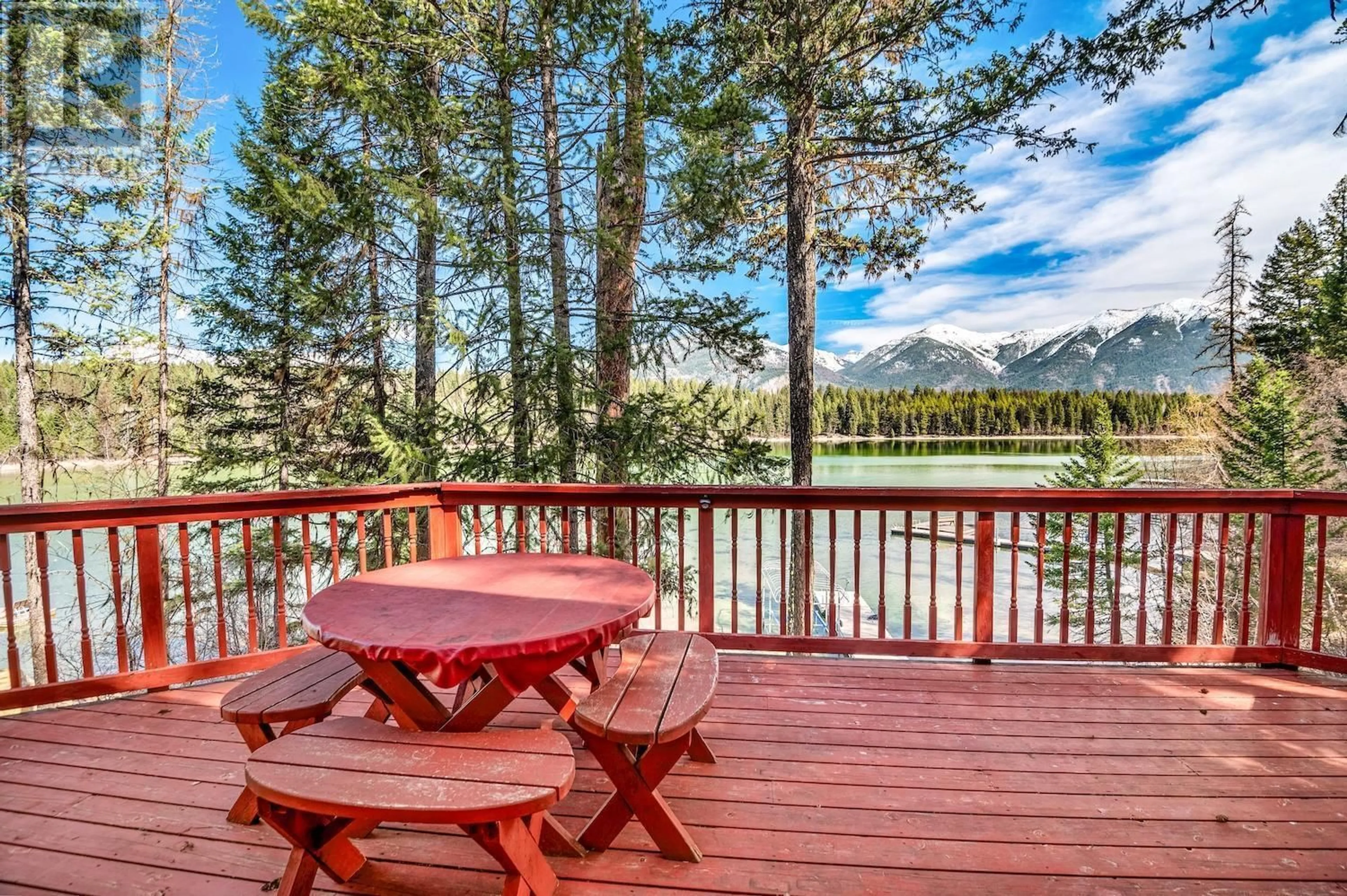 Patio, water/lake/river/ocean view for 1249 TIE LAKE SHORE  S ROAD, Jaffray British Columbia V0B1T0